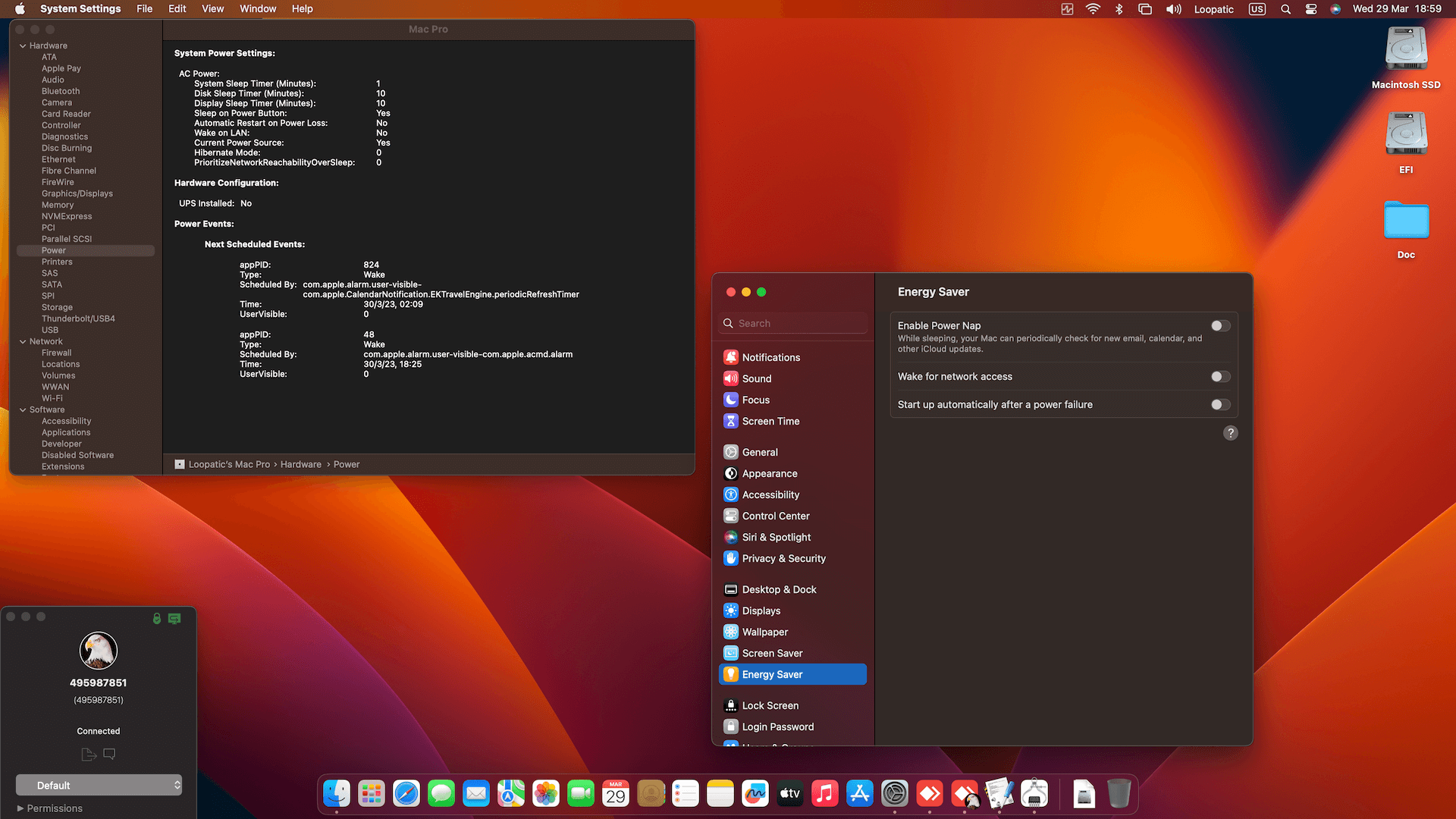 Gigabyte Z590 Vision D + Intel Core i7 10700K + Gigabyte RX 6600 OpenCore 7
