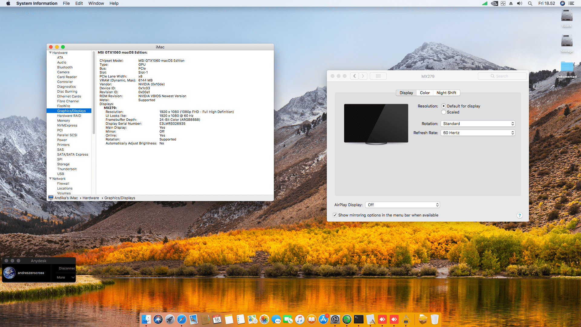 Asus B150M A + Intel Core i3 6100 + MSI GeForce GTX 1060 5
