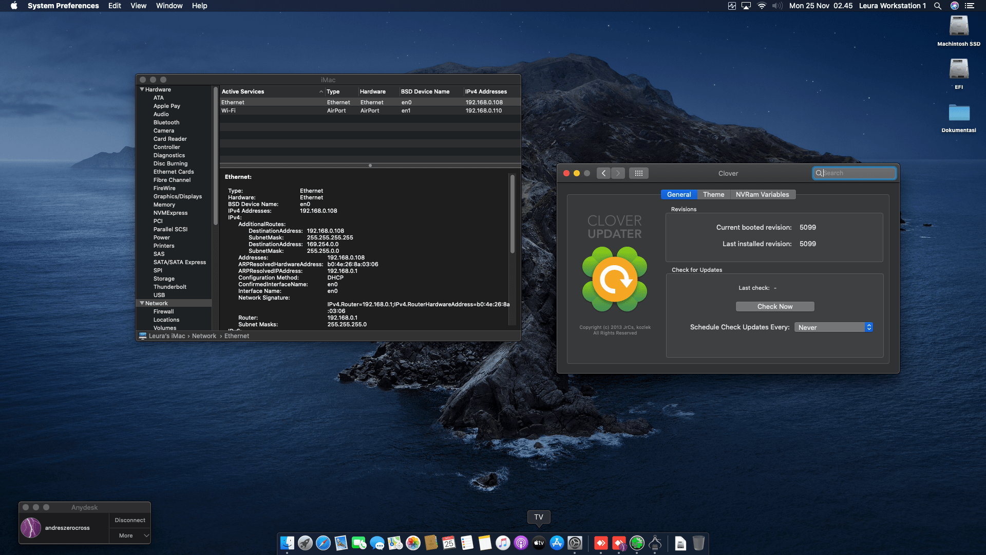 Asus H110M E:M.2 + Intel Core i7 6700K + RX 580 7