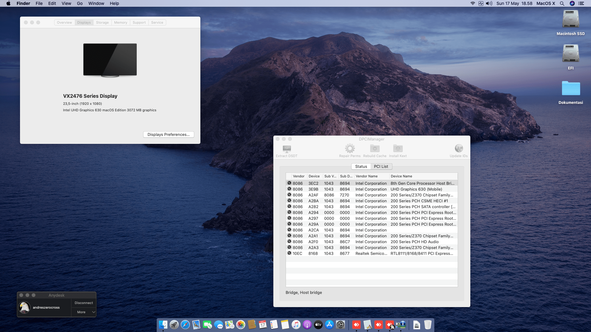 Asus Prime H310M E + Intel Core i5 8400 2nd 2