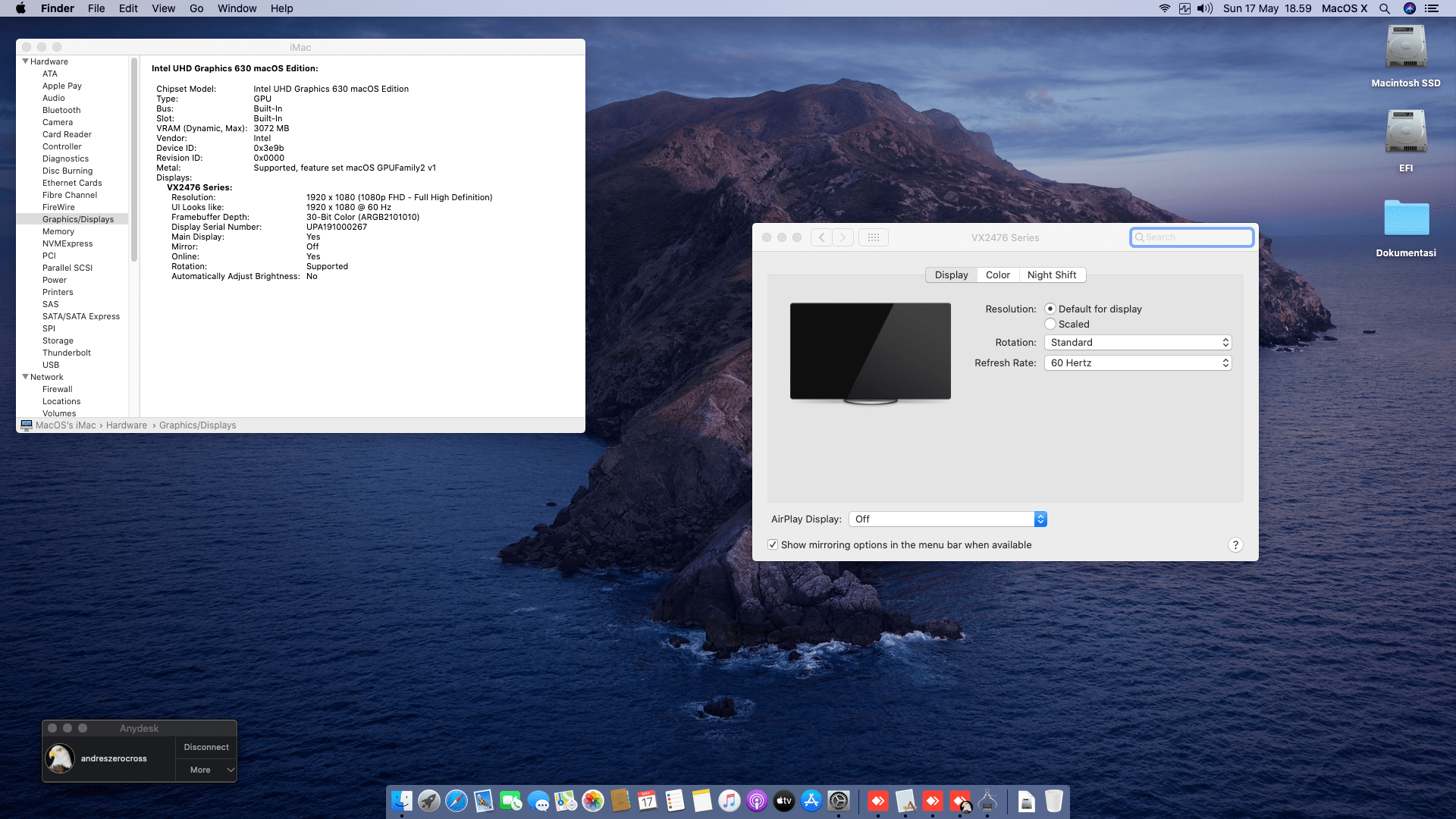 Asus Prime H310M E + Intel Core i5 8400 2nd 4