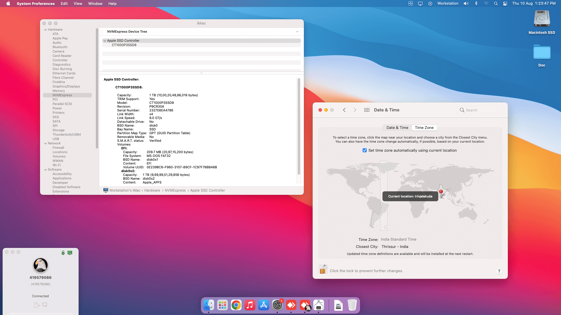 Gigabyte GA Z270N WIFI + Intel Core i7 7700 + Gigabyte GT 710 OpenCore 1