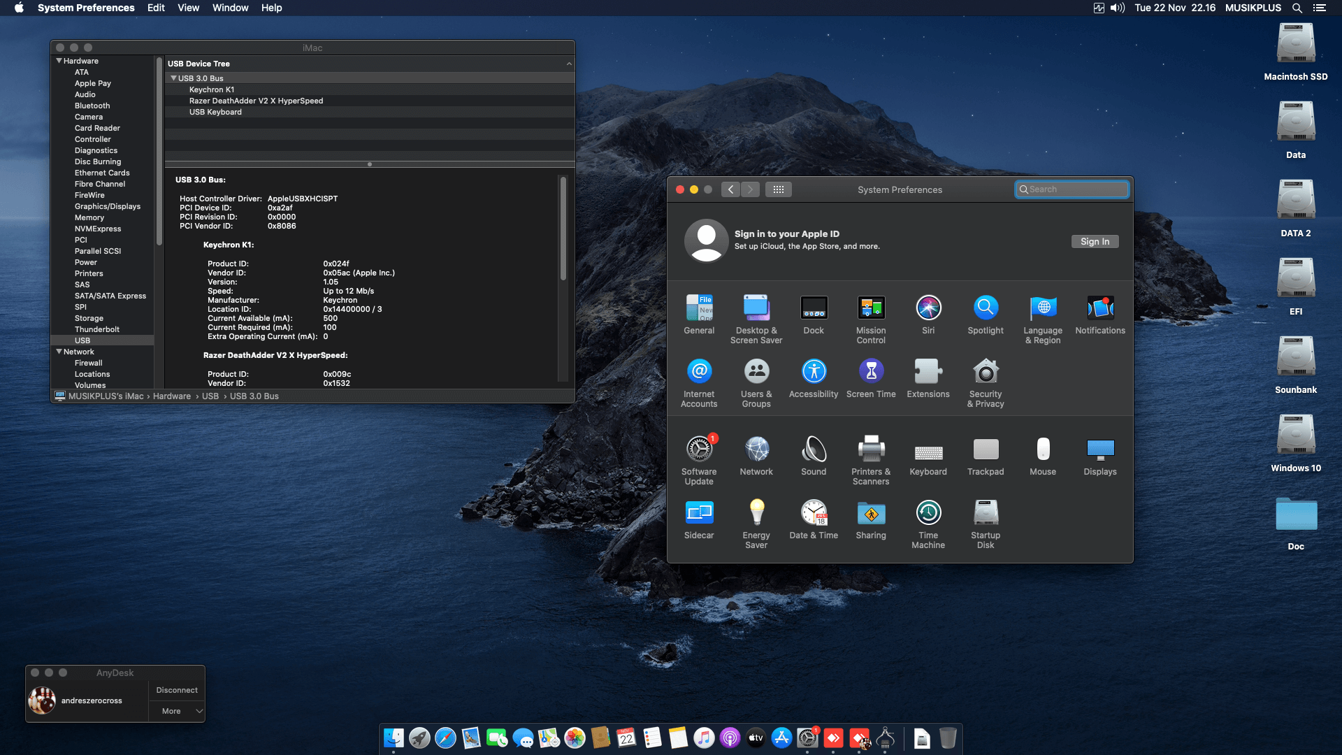 Asrock Z370 Killer SLI + Intel Core i7 8700 + Sapphire RX 580   OpenCore 3