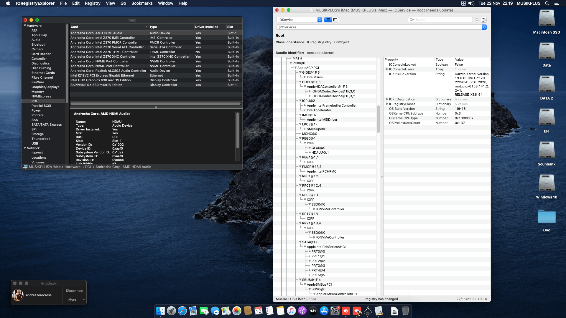 Asrock Z370 Killer SLI + Intel Core i7 8700 + Sapphire RX 580   OpenCore 9