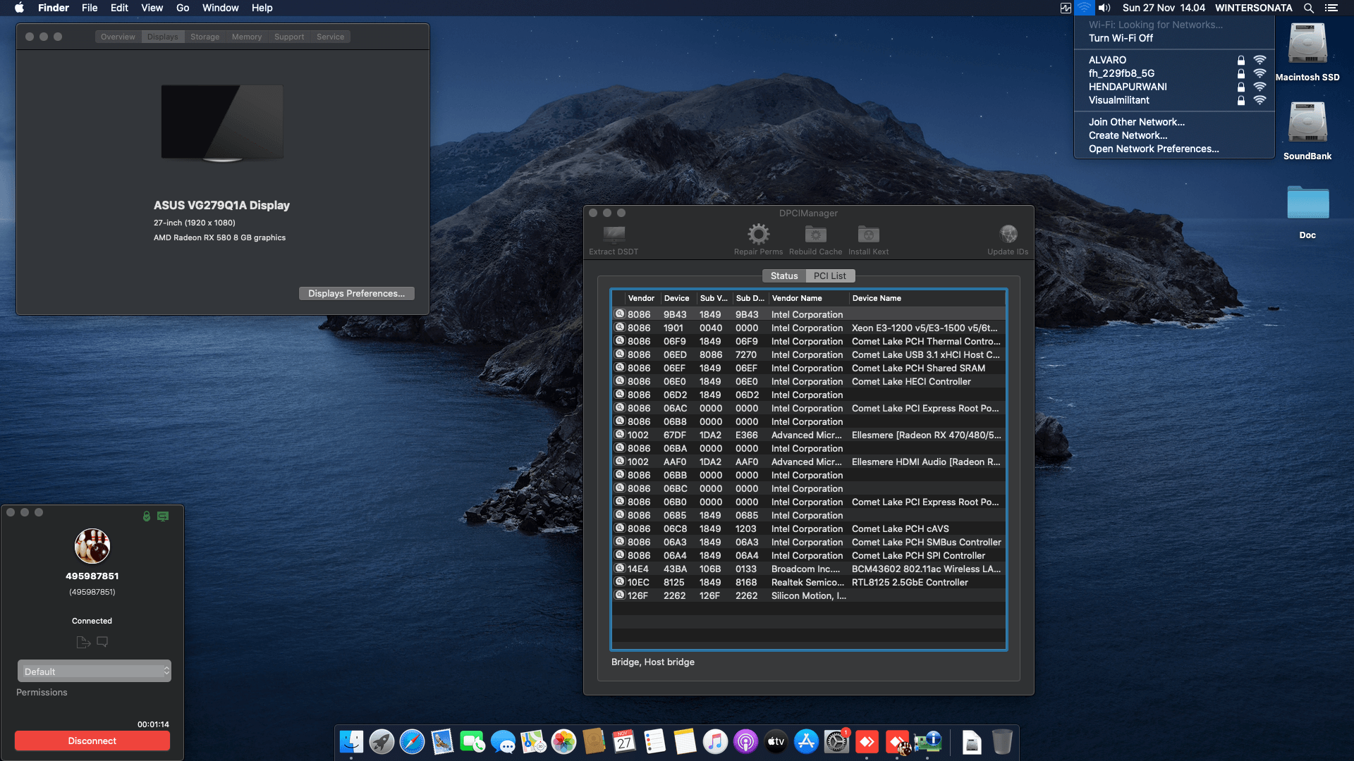 Asrock Z490 Steel Legend + Intel Core i7 10700KF + Sapphire RX 580   OpenCore 2