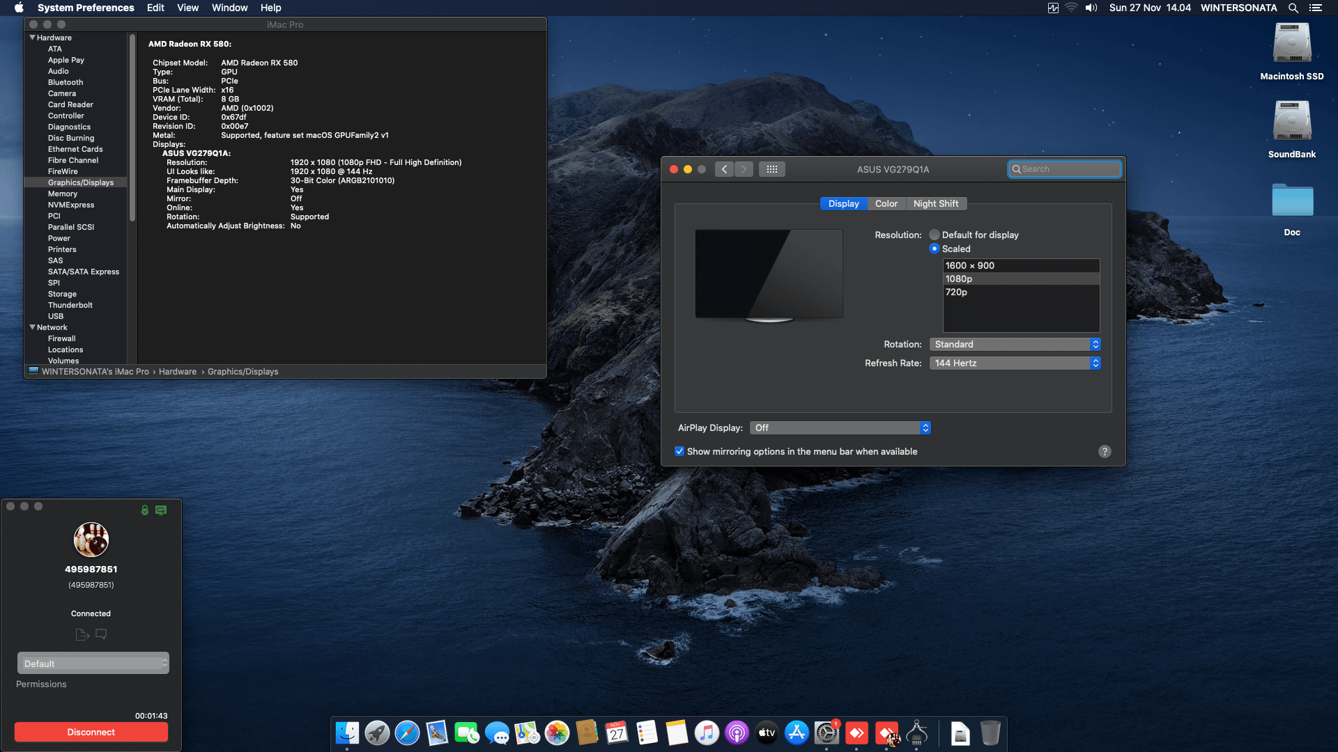Asrock Z490 Steel Legend + Intel Core i7 10700KF + Sapphire RX 580   OpenCore 4