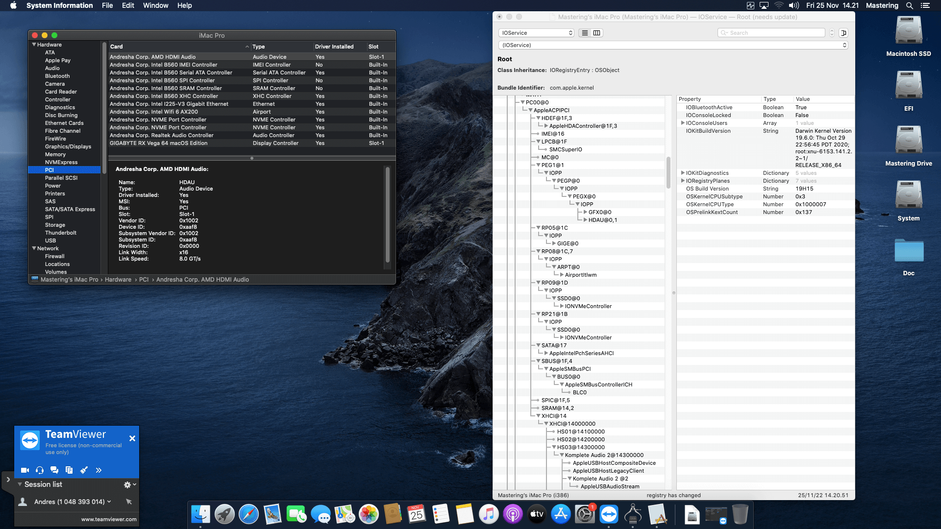 Gigabyte B560 Aorus Pro AX + Intel Core i7 10700KF + Gigabyte RX Vega 64   OpenCore 9