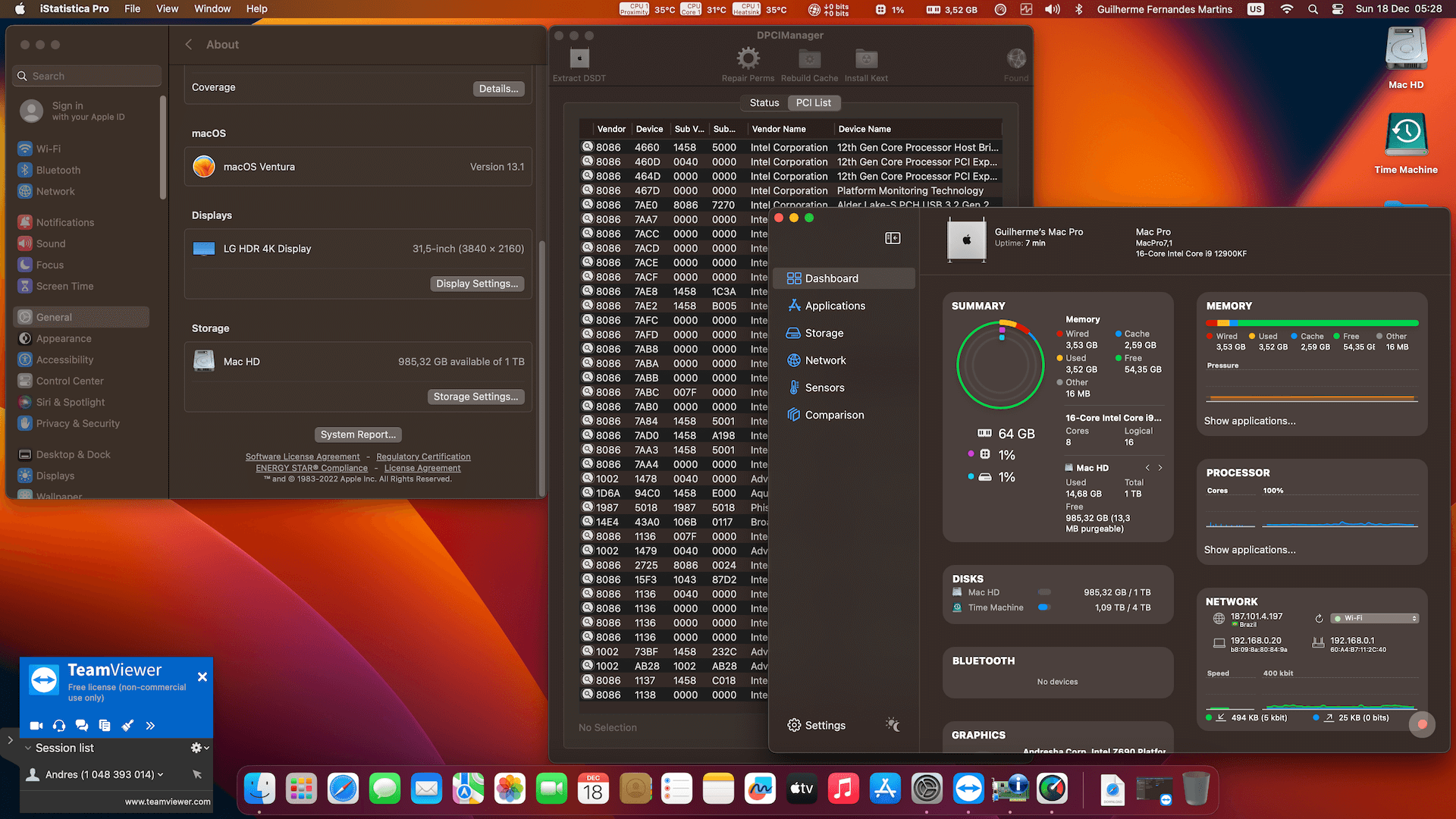 Gigabyte Z690 Aero D + Intel Core i9 12900KF + Gigabyte RX 6900 XT OpenCore 2