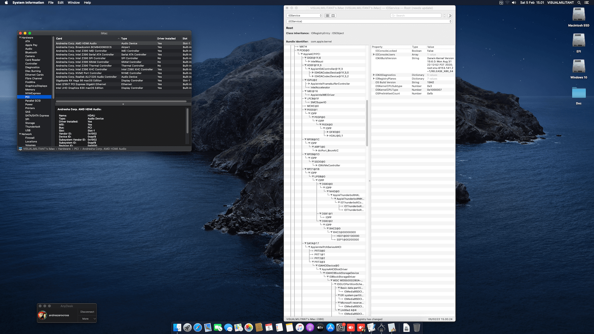 Asrock Z390 Phantom Gaming ITX:AC + Intel Core i5 9600K + Gigabyte RX Vega 56   OpenCore 9