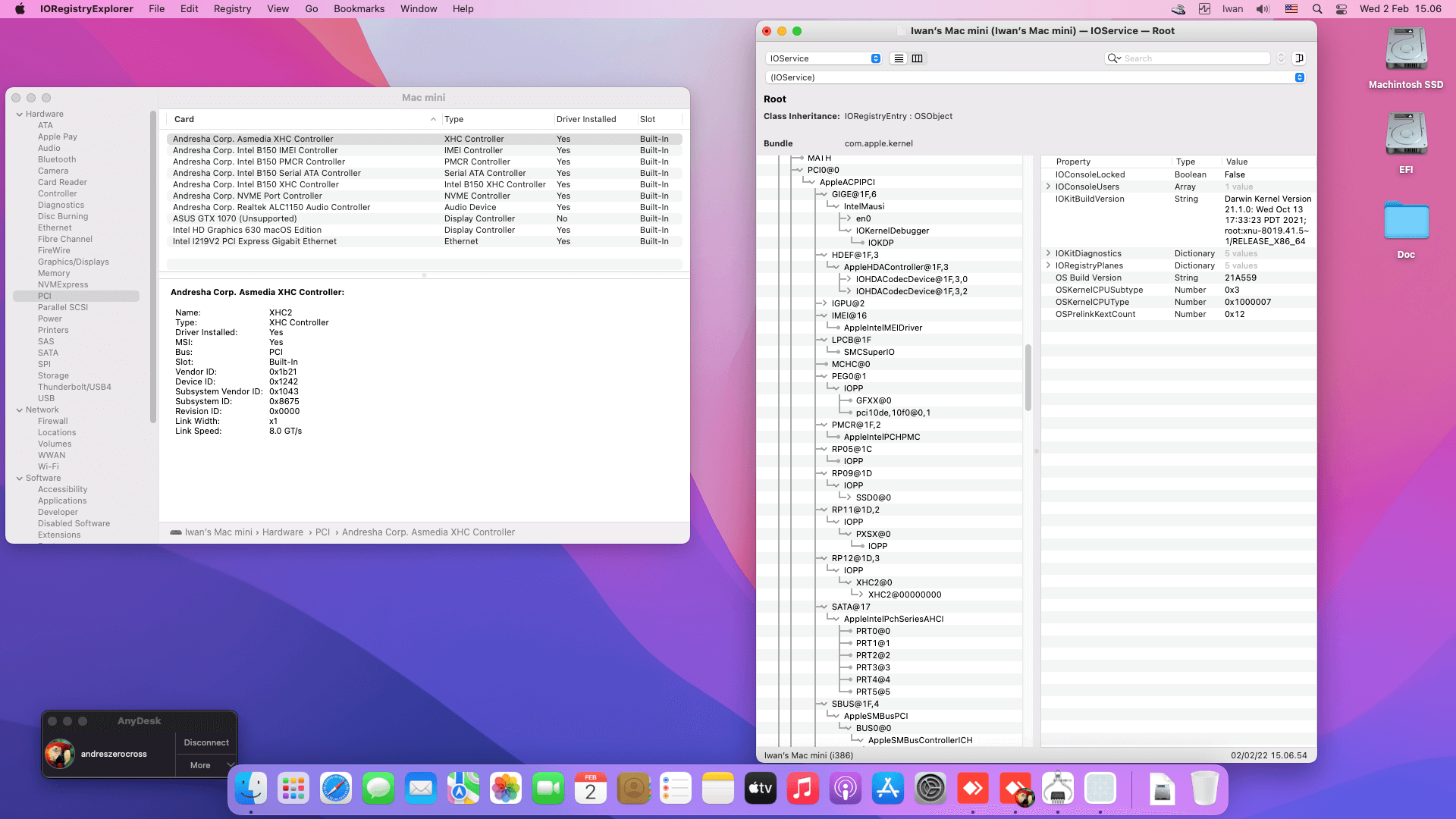 Asus B150 Pro Gaming D3 + Intel Core i7 7700 + Asus GTX 1070 (Disabled)   OpenCore 9