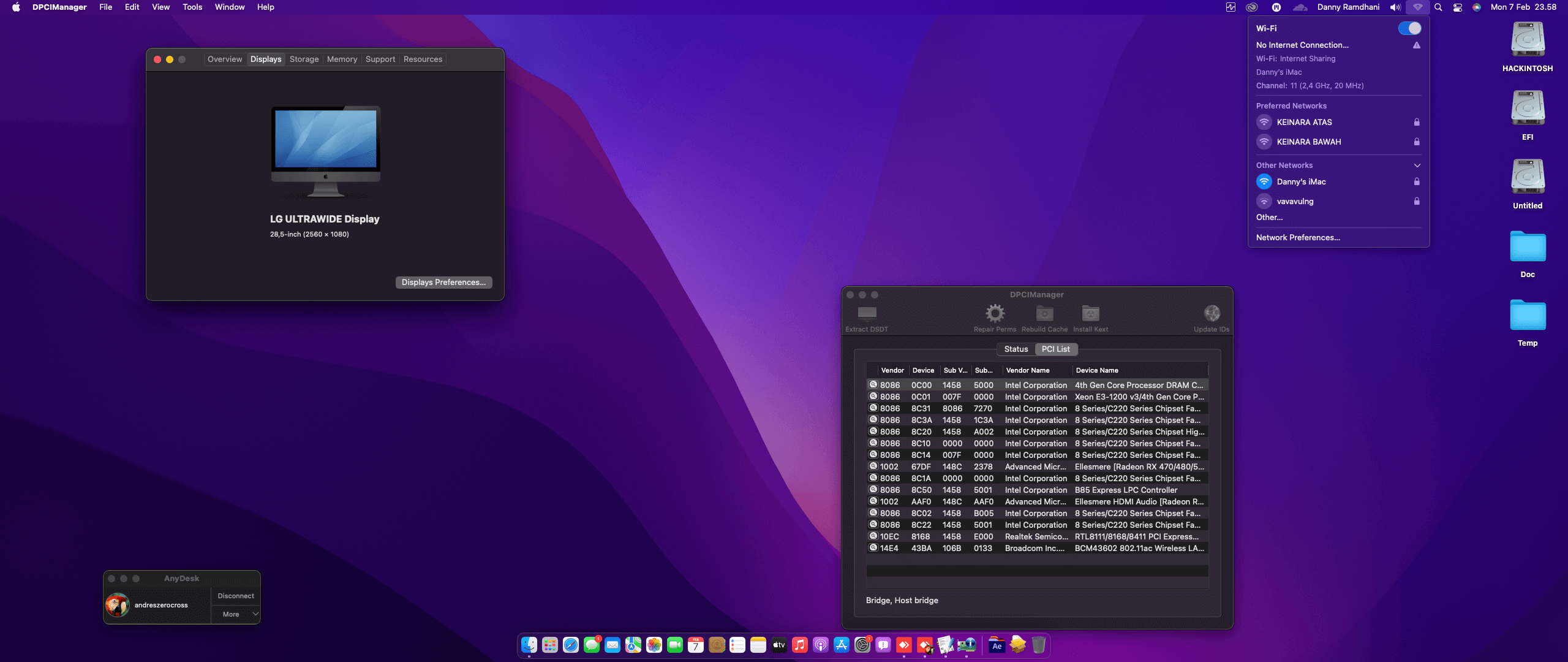 Gigabyte GA B85M D3H + Intel Core i7 4790 + Power Color RX 580   OpenCore 2