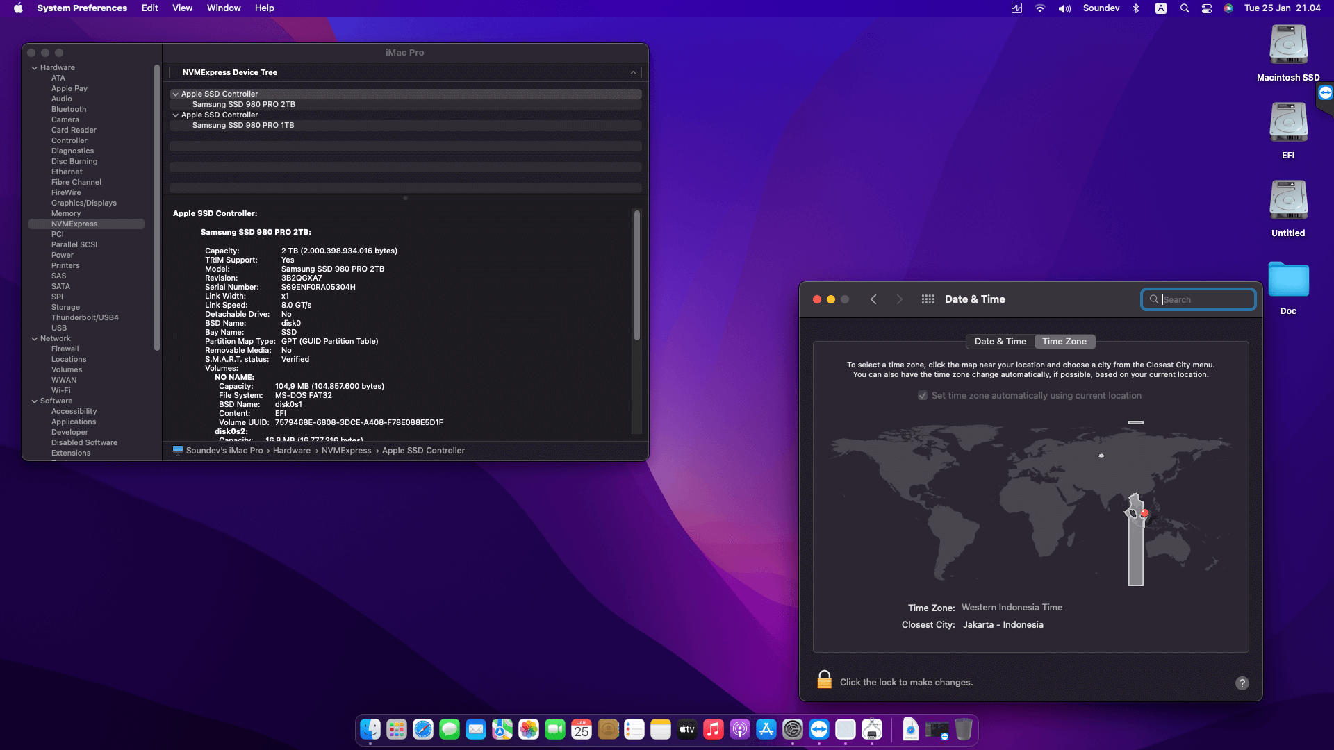 Gigabyte Z690 Aorus Pro + Intel Core i9 12900K + Sapphire RX 6600 OpenCore 6