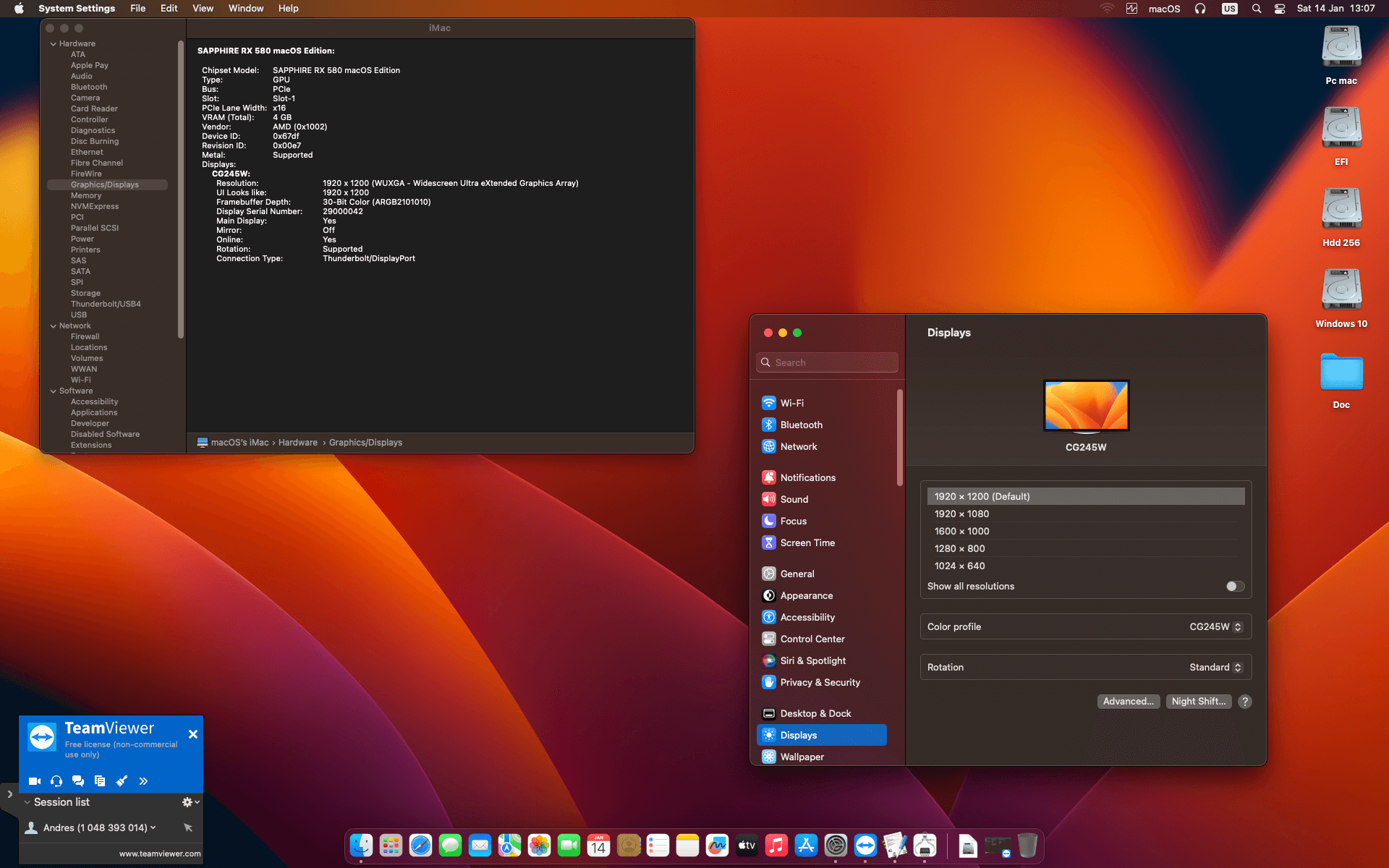 Gigabyte Z590I Aorus Ultra + Intel Core i7 10700K + Sapphire RX 580 2nd OpenCore 5