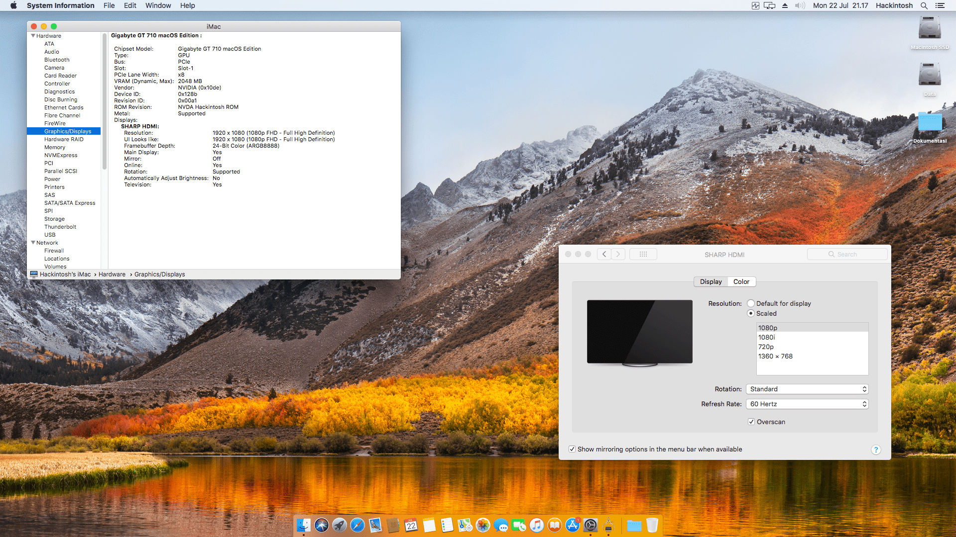 Foxconn H61MXL K + Intel Core i5 2320 + Gigabyte GT 710 5