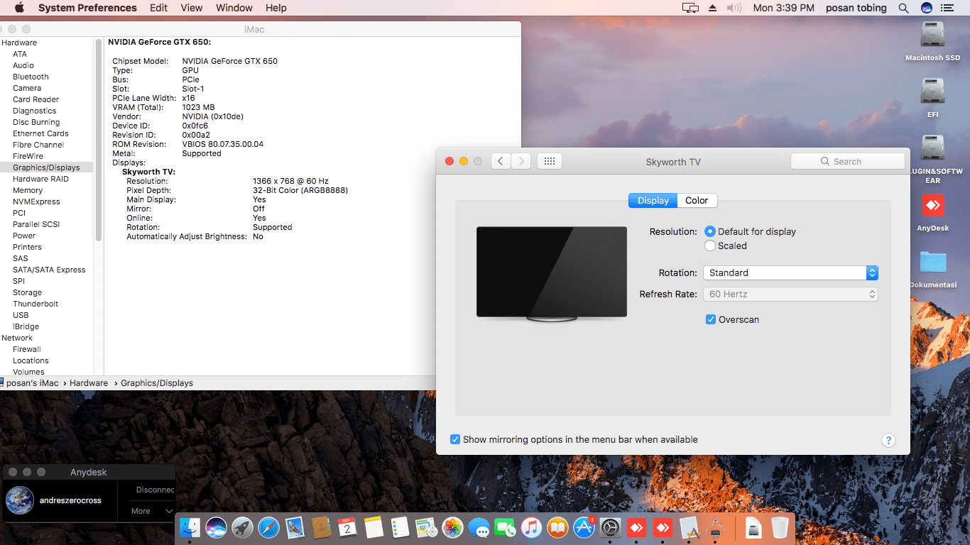 Gigabyte B360M DS3H + Intel Core i7 8700 + Nvidia GTX 650 4