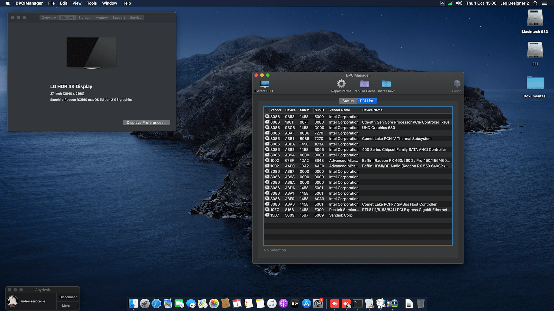 Gigabyte H410M S2H + Intel Core i5 10400 + Sapphire RX 560   OpenCore 2