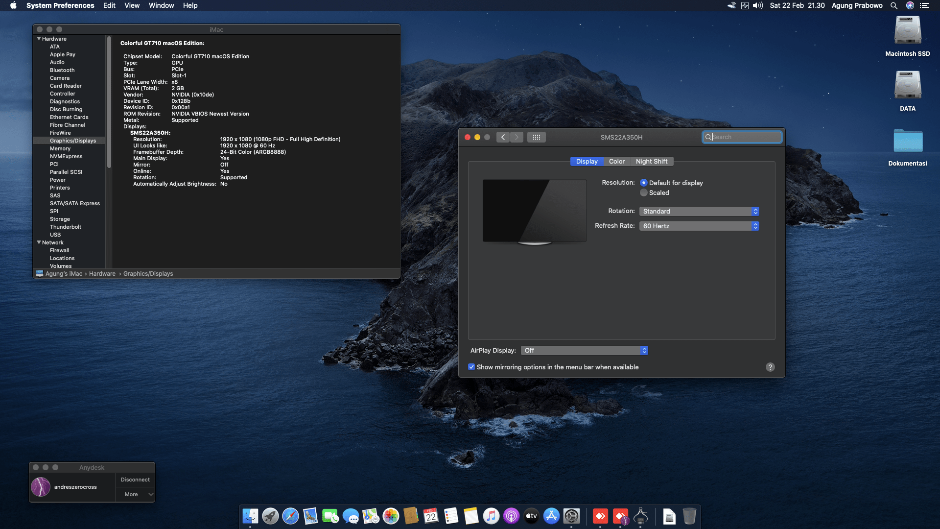 Gigabyte H61M DS2 + Intel Core i7 3770 + MSI GT710 4