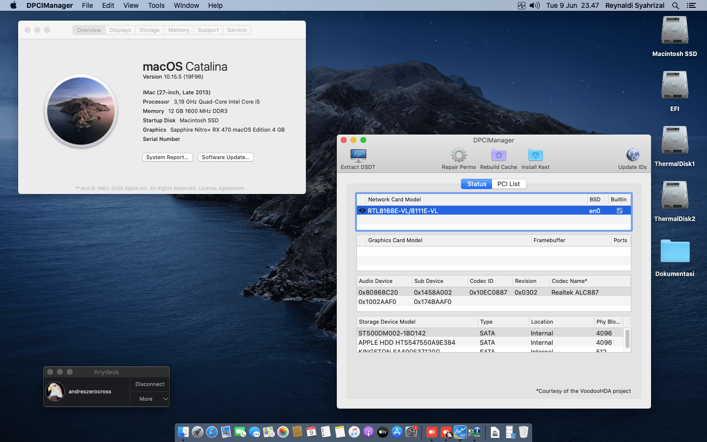 Gigabyte H81M DS2 + Intel Core i5 4570 + Sapphire Nitro+ RX 470 1