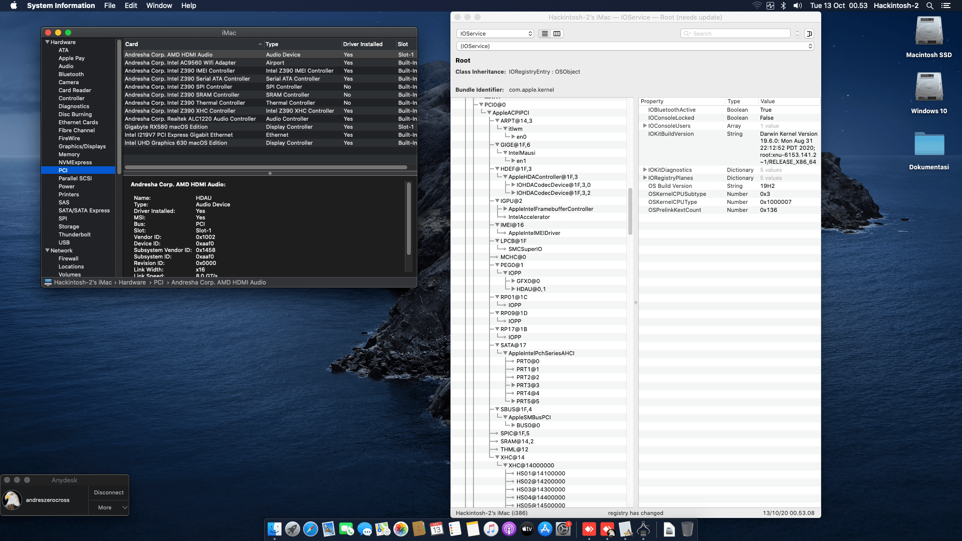 Gigabyte Z390 Aorus Ultra + Intel Core i9 9900 + Gigabyte RX 580   OpenCore 9