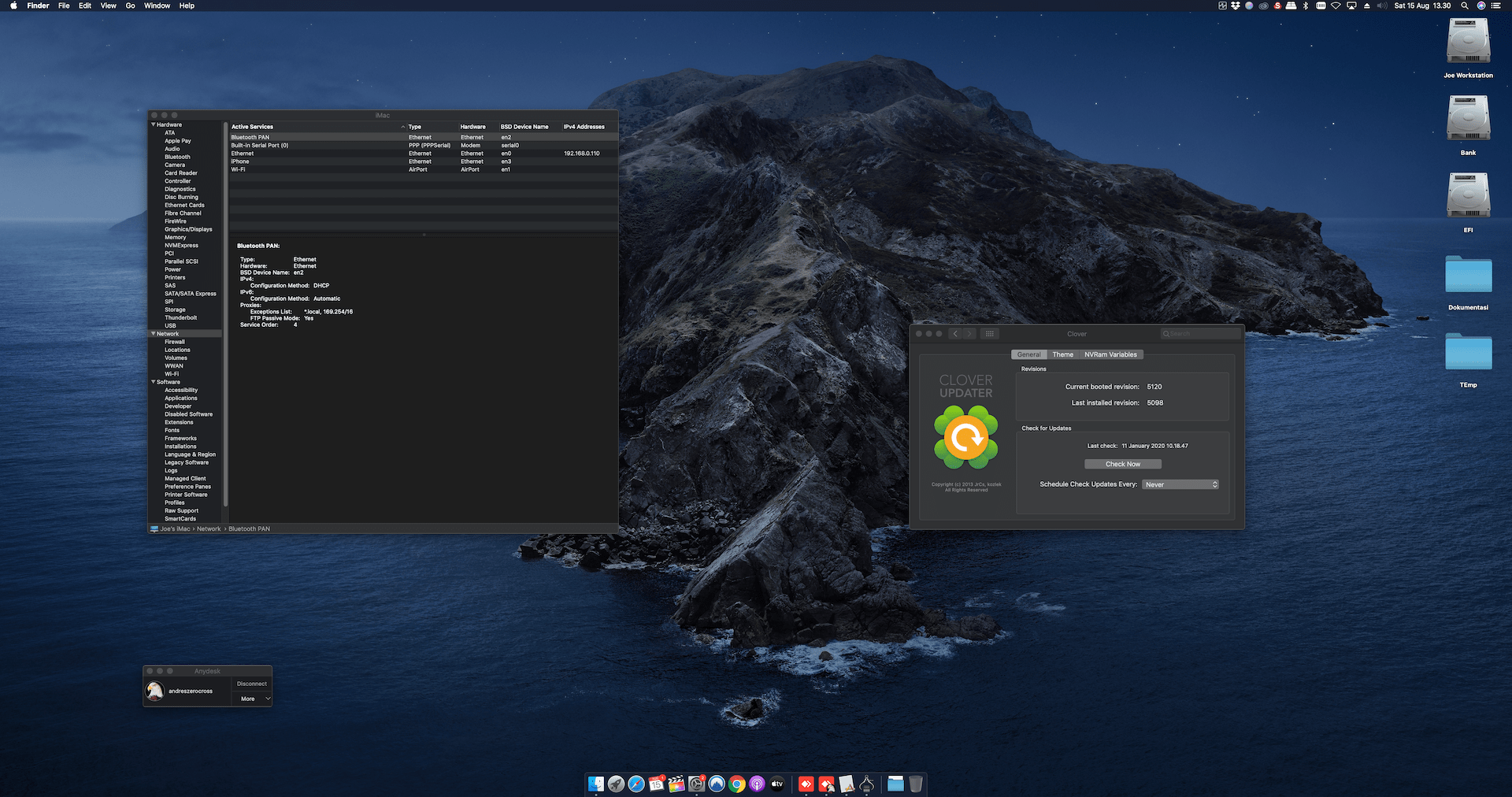 Gigabyte Z390 Aorus Ultra + Intel Core i9 9900K + 2x Sapphire Radeon RX 5700XT 8