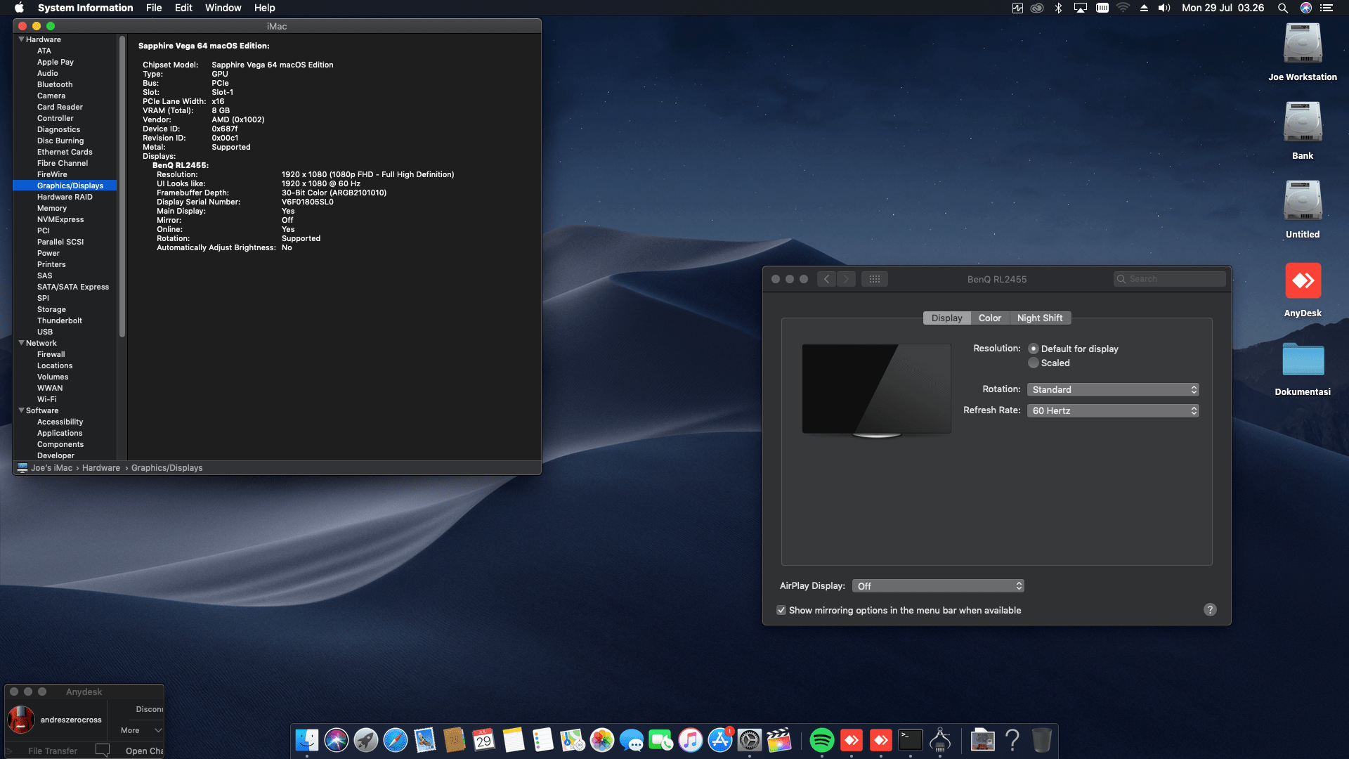 Gigabyte Z390 Aorus Ultra + i9 9900K + Sapphire Vega 64 5