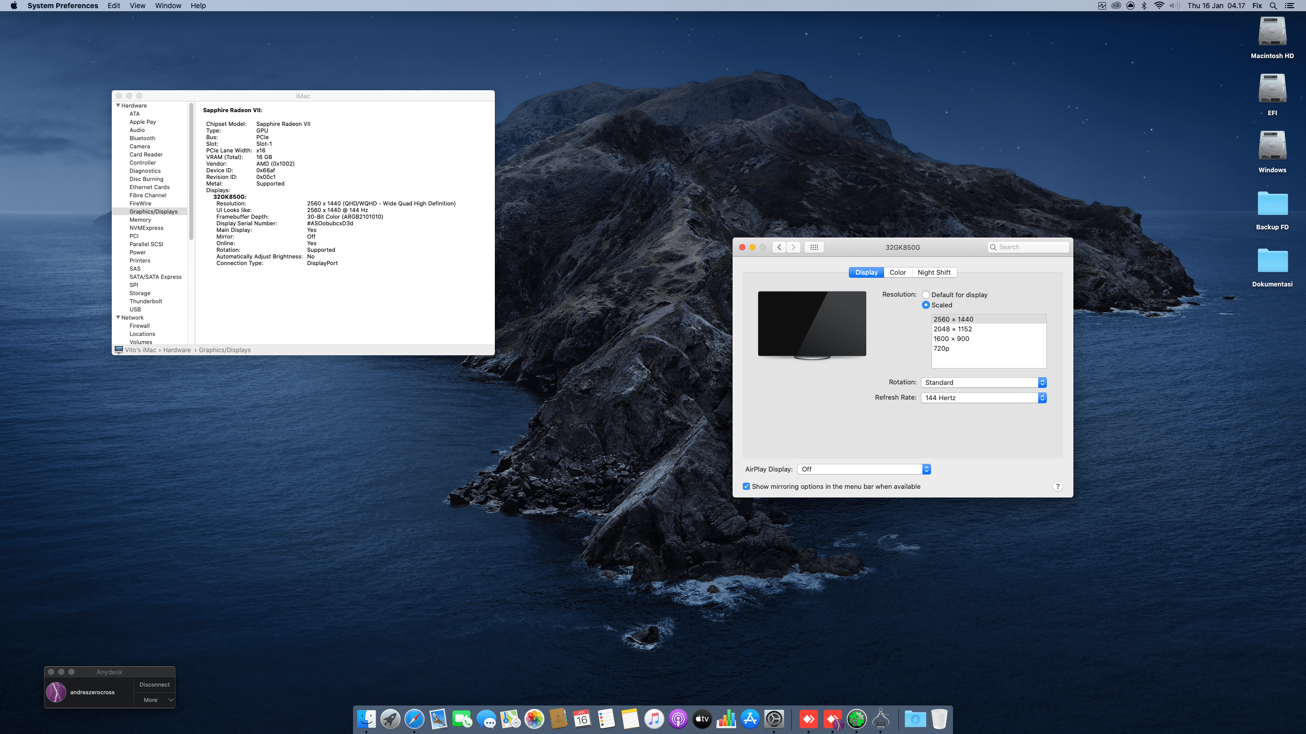 Gigabyte Z390 Designare + Intel Core i9 990KS + Sapphire Radeon VII 7
