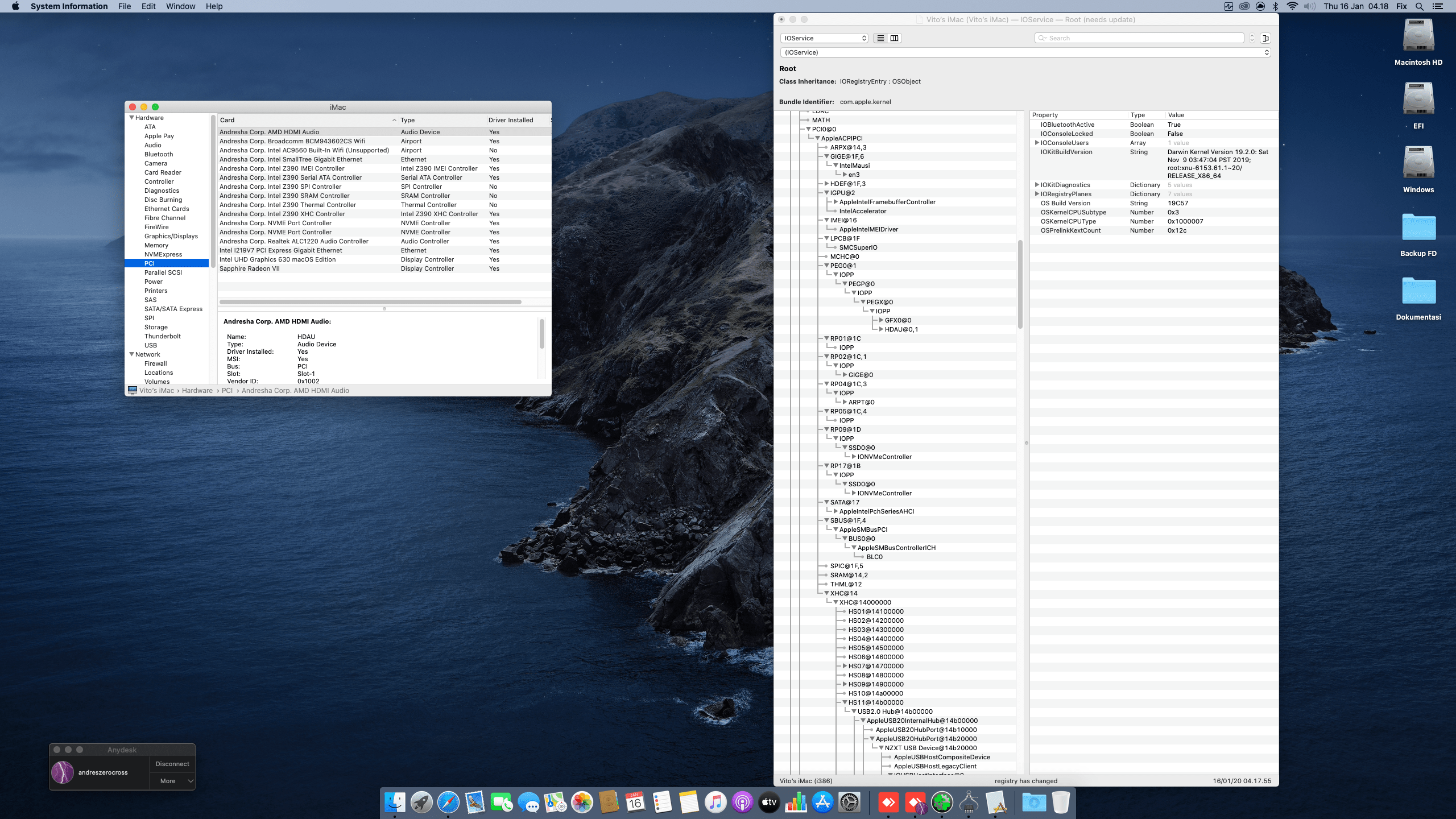 Gigabyte Z390 Designare + Intel Core i9 990KS + Sapphire Radeon VII 9