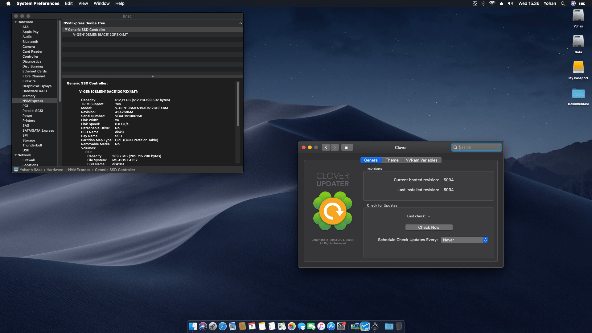 Gigabyte Z390 M + Intel Core i7 8700 + ASUS RX 580 7