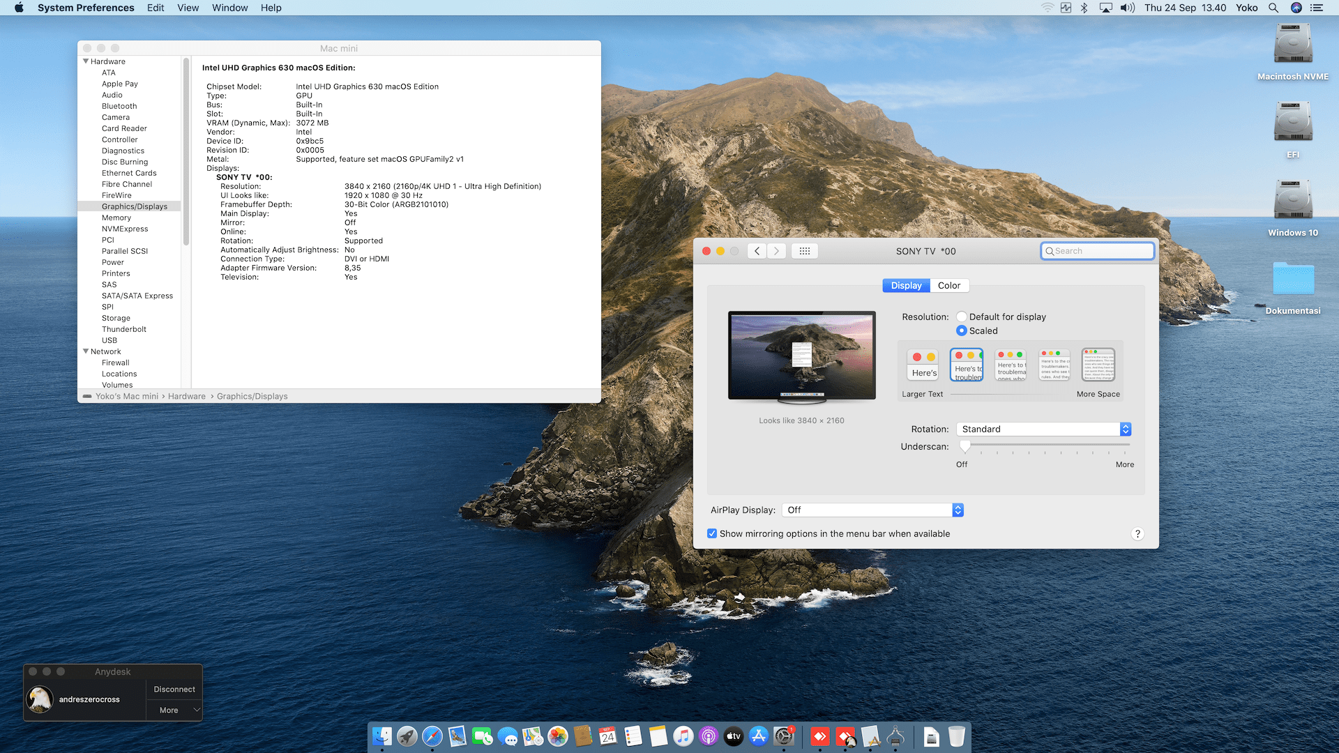 Gigabyte Z490I Aorus Ultra + Intel Core i7 10700K 7