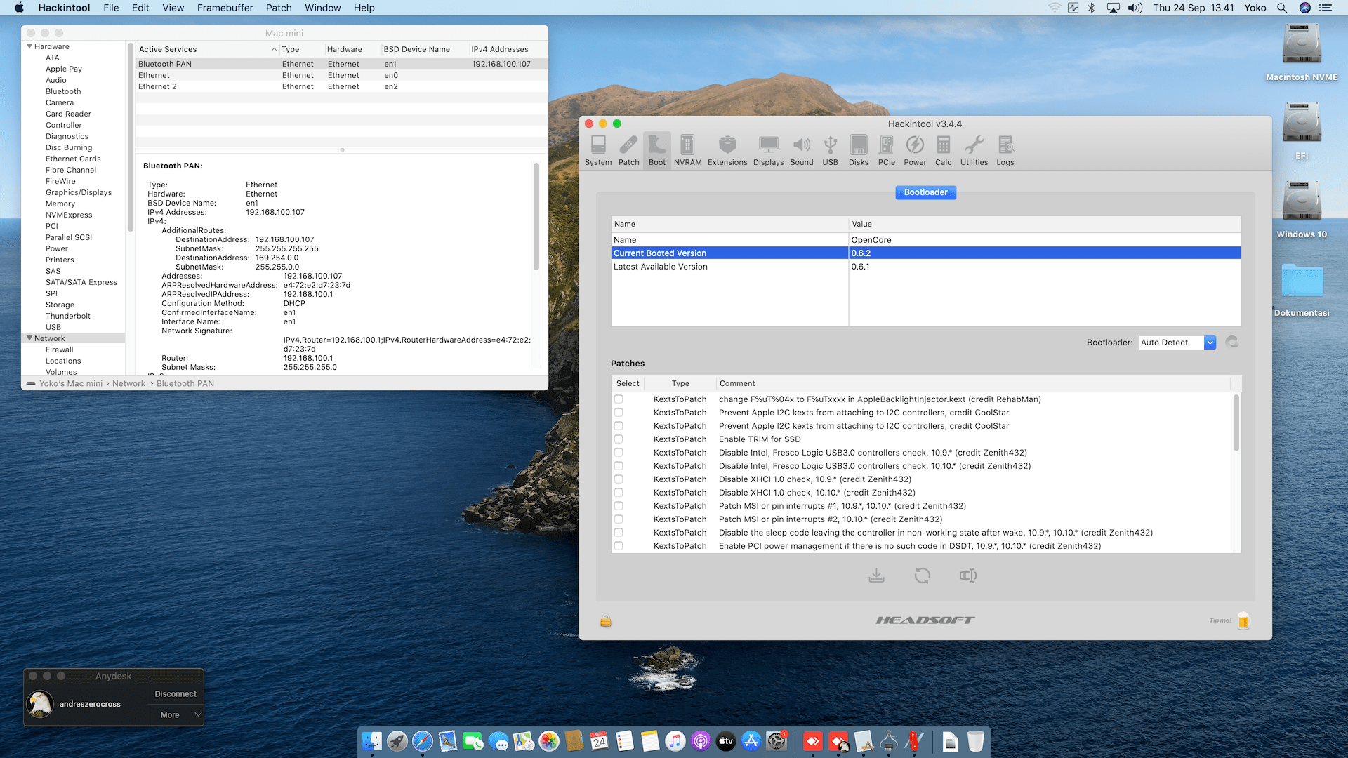 Gigabyte Z490I Aorus Ultra + Intel Core i7 10700K 8