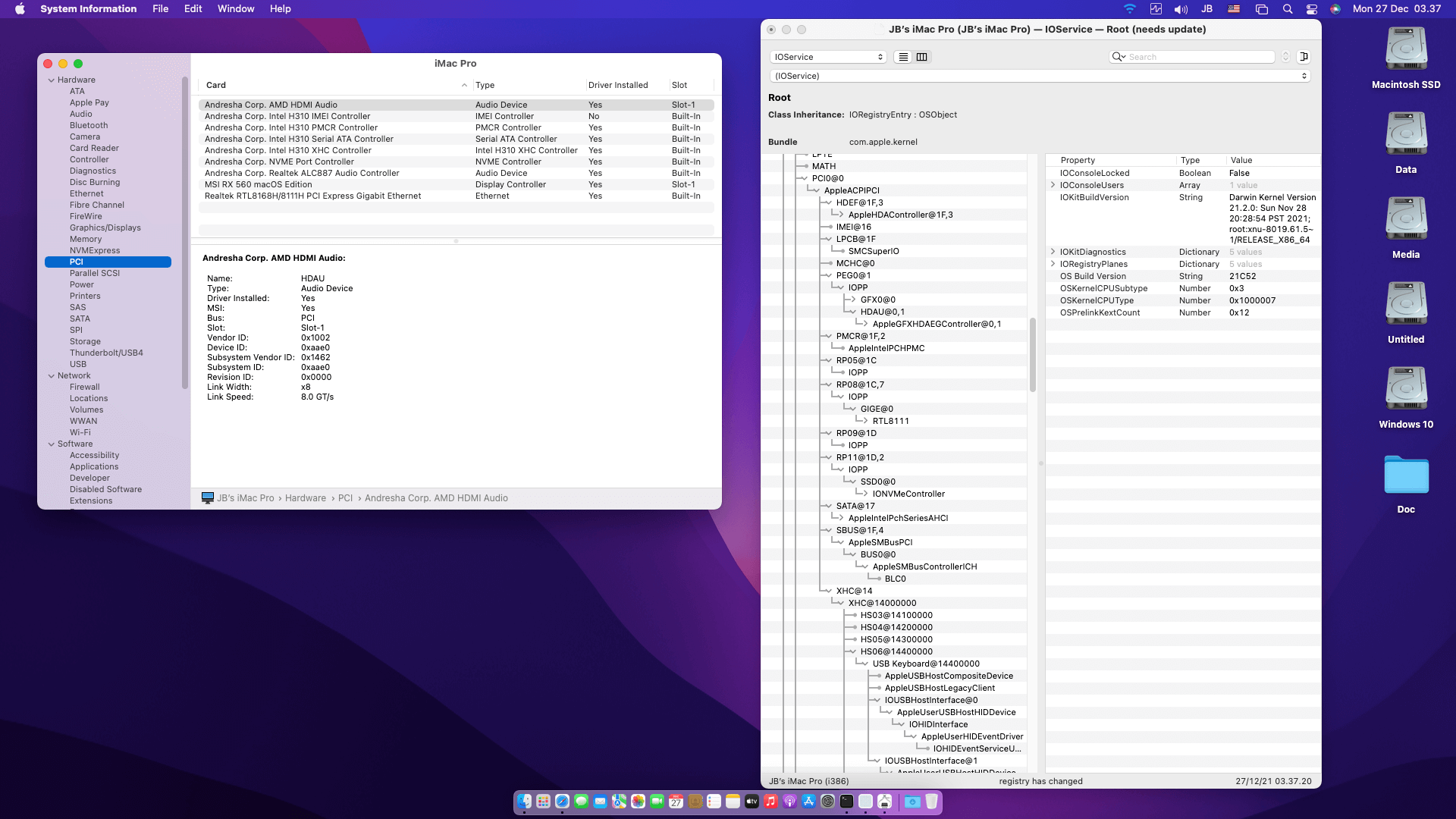Asus Prime H310M D R2.0 + Intel Core i3 9100F + MSI RX 560   OpenCore 9