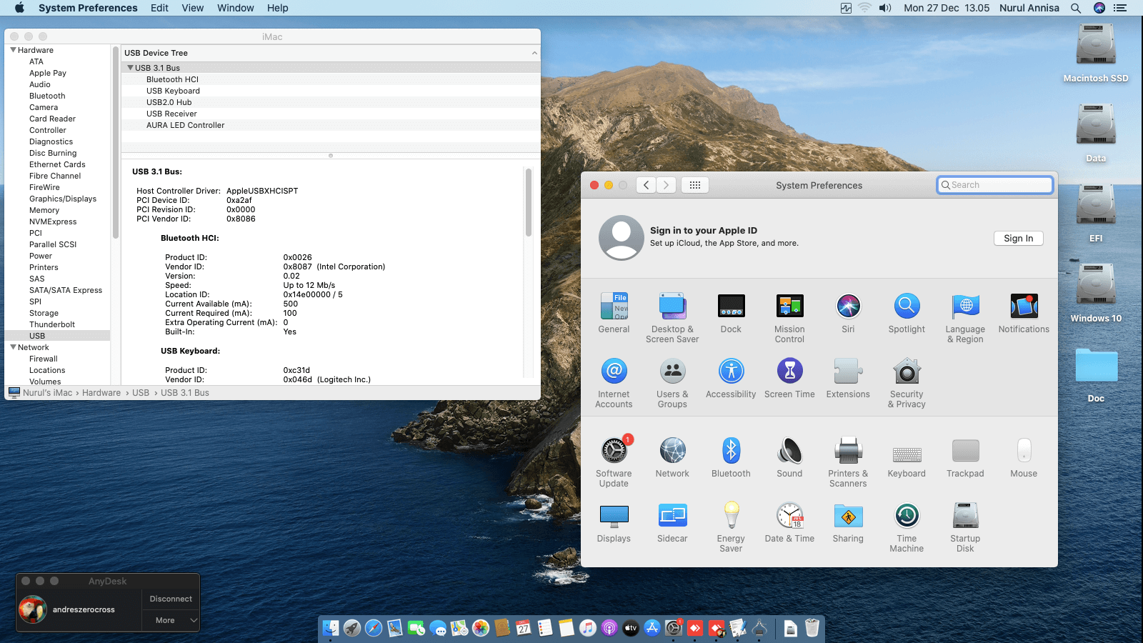 Asus ROG Strix Z490 I Gaming + Intel Core i5 10400 + Sapphire RX 550   OpenCore 3