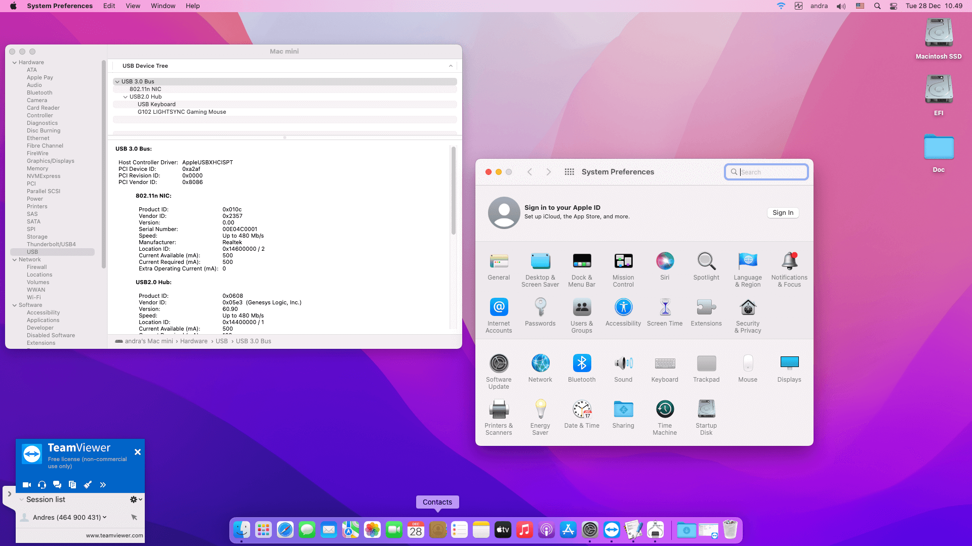 MSI H410M Bomber + Intel Core i3 10100   OpenCore 3