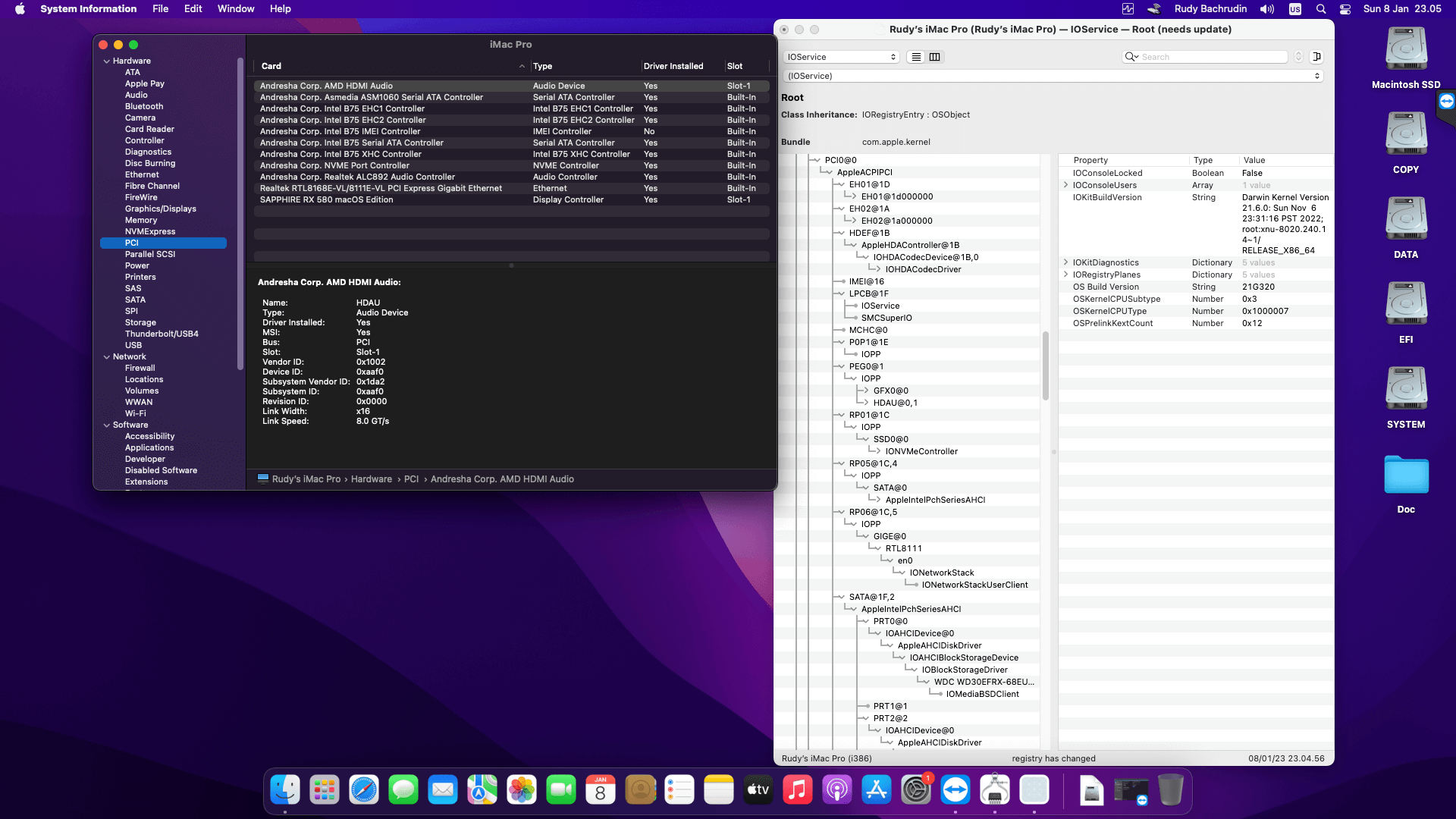 Asrock B75 Pro3 M + Intel Core i7 3770 + Sapphire RX 580   OpenCore 9