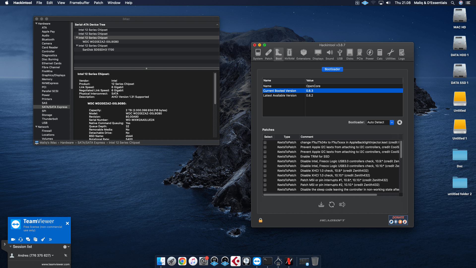Gigabyte Z490 Gaming X + Intel Core i9 10900 + Sapphire RX 570   OpenCore 8