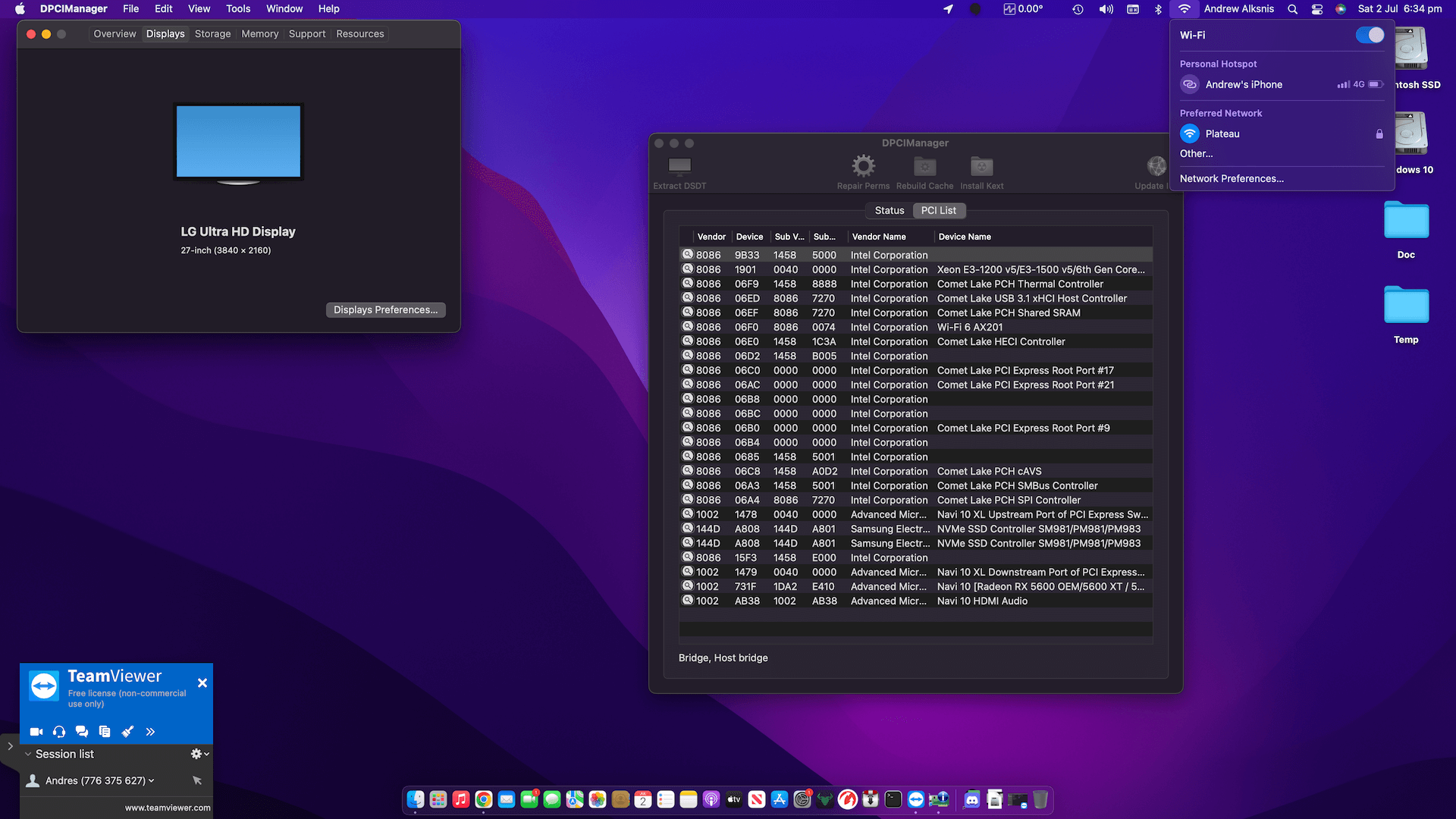 Gigabyte Z490I Aorus Ultra + Intel Core i9 10900KF + Sapphire Radeon RX 5700XT   OpenCore 2