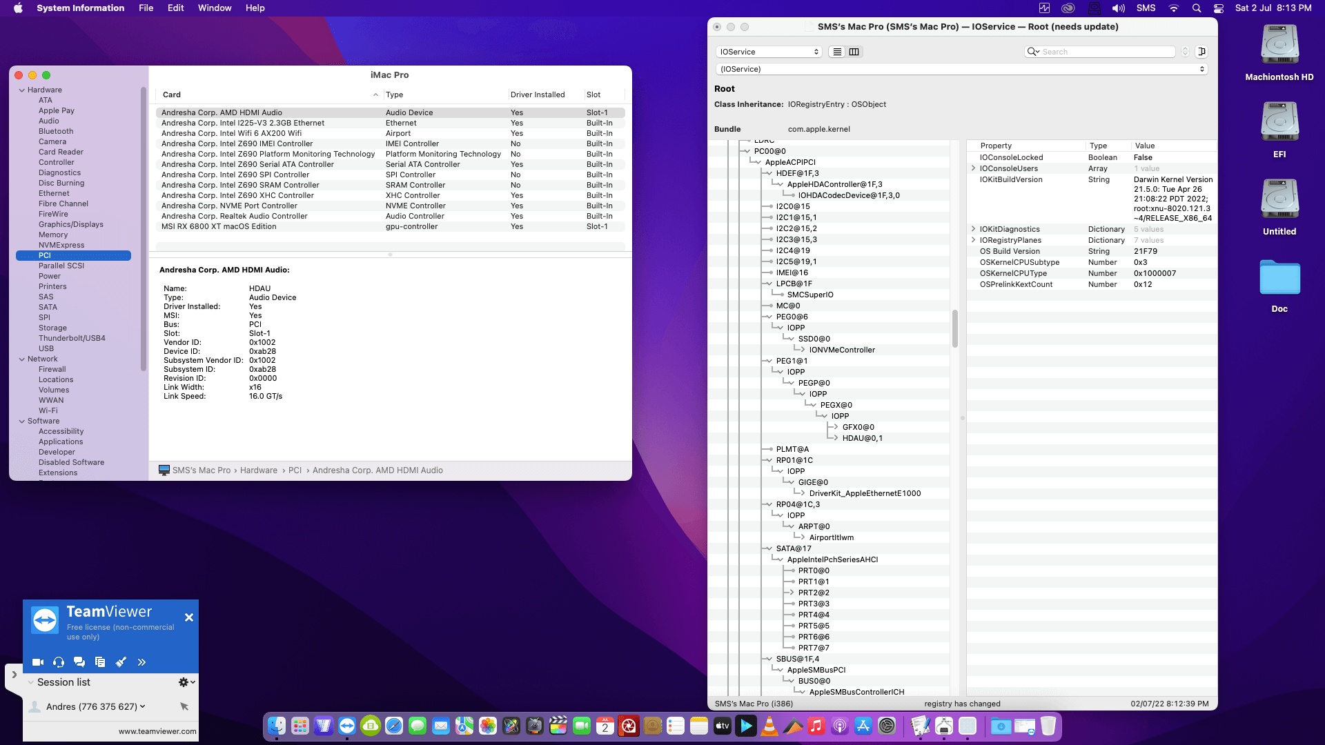 Gigabyte Z690 Aorus Pro + Intel Core i9 12900K + MSI RX 6800 XT   OpenCore 9