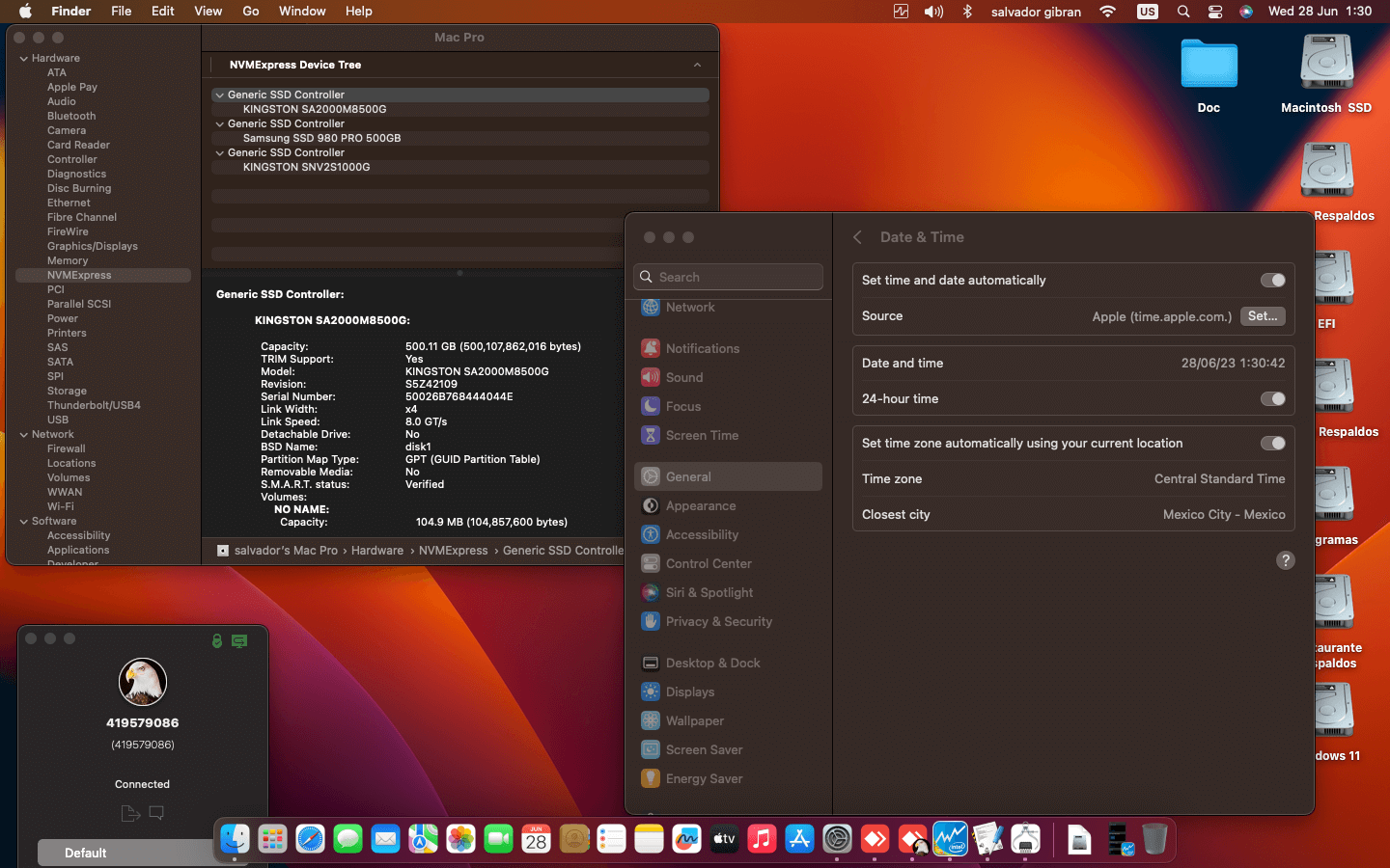 Asus ROG Strix Z690 A Gaming Wifi D4 + Intel Core i7 12700K + Peladn RX 580 2048SP 2nd   OpenCore 1