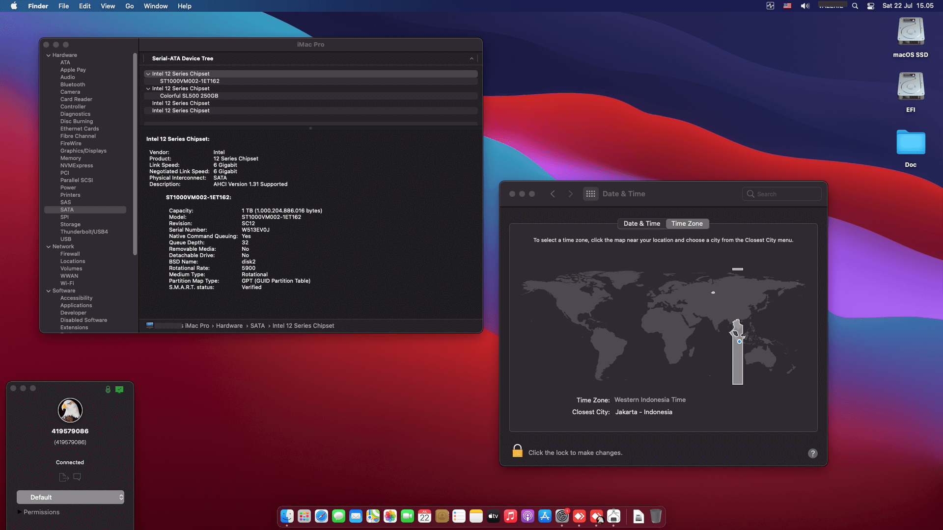 MSI H510M A Pro + Intel Core i7 11700F + Inno3D GT710   OpenCore 1