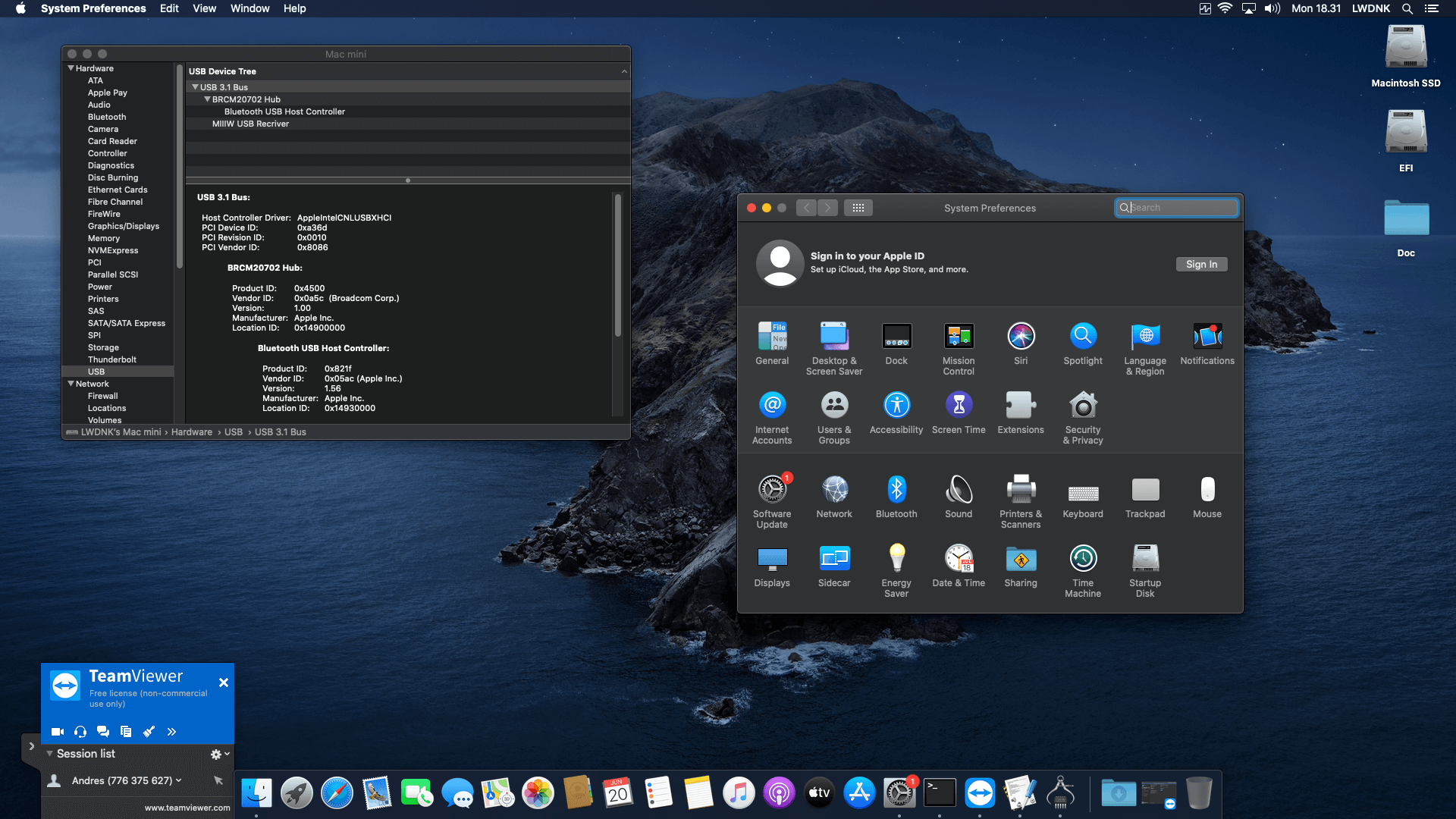 Gigabyte B360N Wifi + Intel Core i7 9700K OpenCore 3