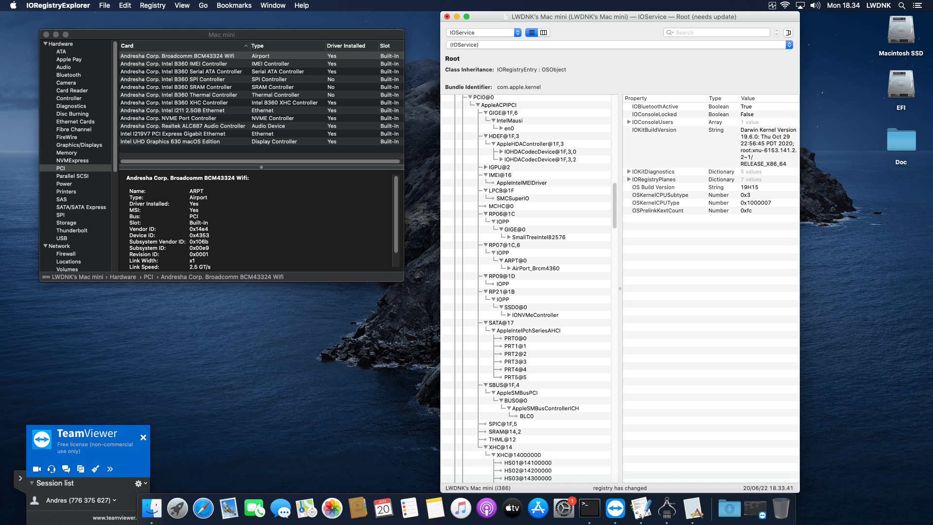 Gigabyte B360N Wifi + Intel Core i7 9700K OpenCore 9