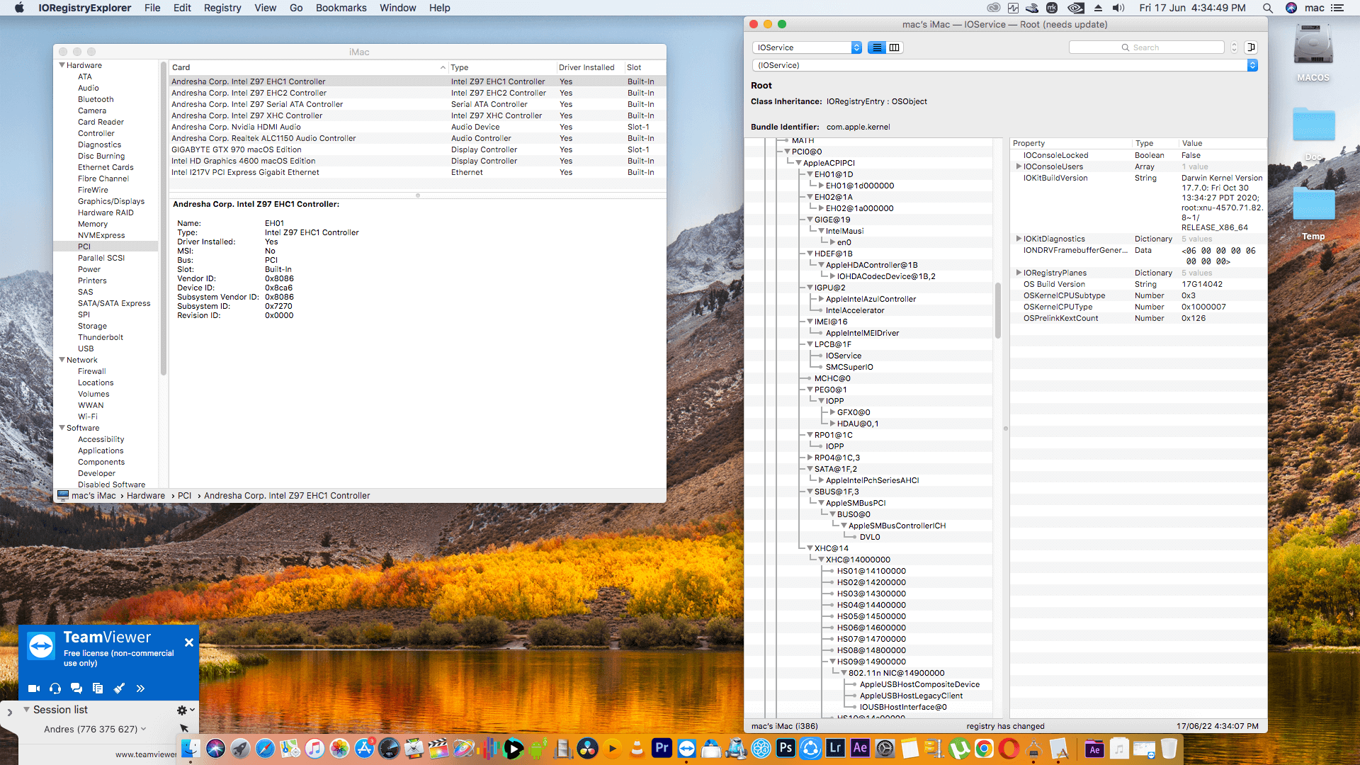 Gigabyte GA Z97X UD3H BK + Intel Core i7 4790K + Gigabyte GTX 970   OpenCore 9