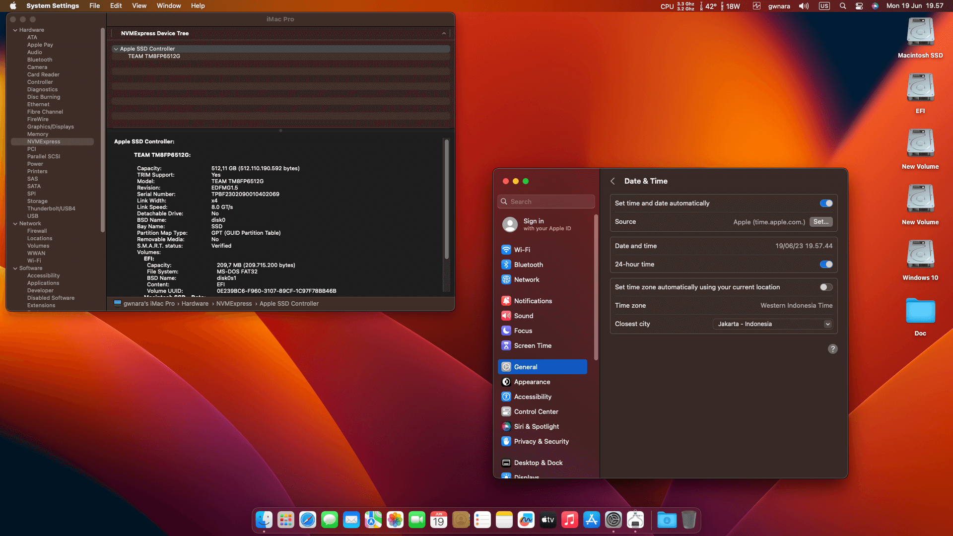 MSI B350 Tomahawk + AMD Ryzen 5 1600 + PowerColor RX 6600 OpenCore 1