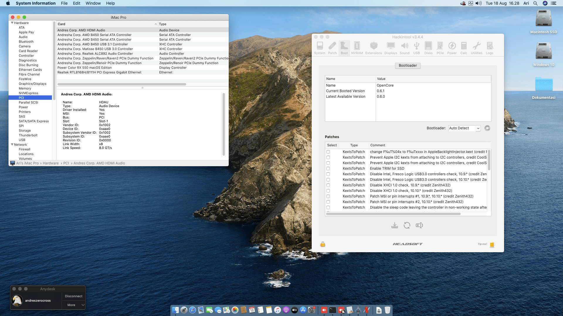 MSI A320M A Pro Max + AMD Ryzen 7 1700 + Power Color RX 550 8