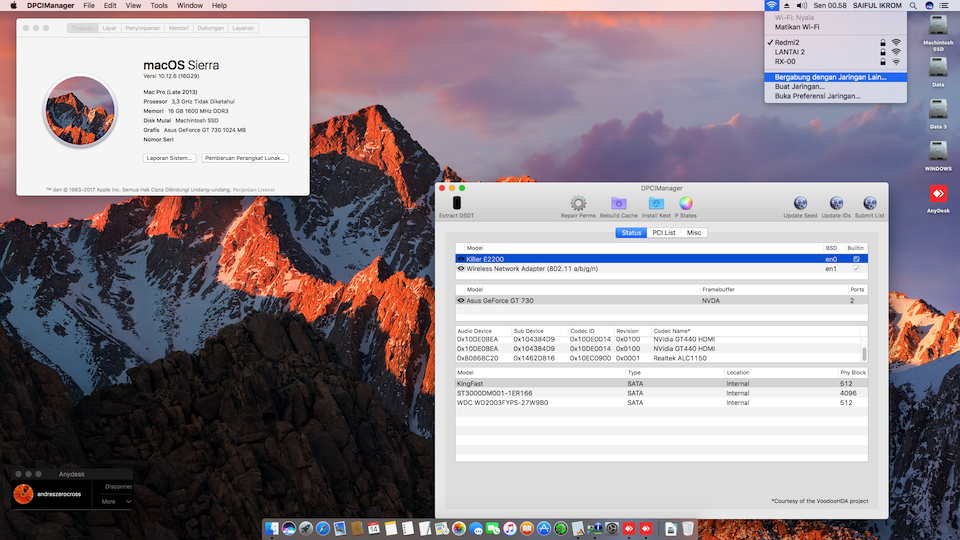 MSI B85 G43 Gaming + Intel Xeon 1230 + GT730 Fermi 1