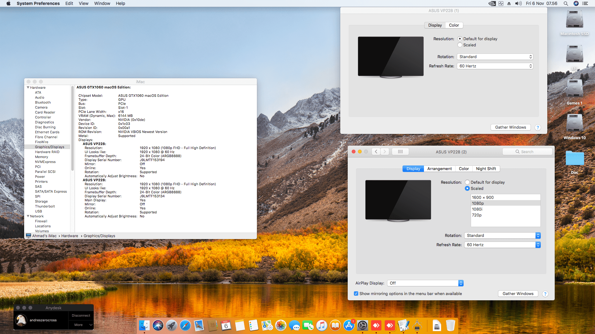 MSI Z390 A Pro + Intel Core i7 8700K + Asus GTX 1060   OpenCore 5