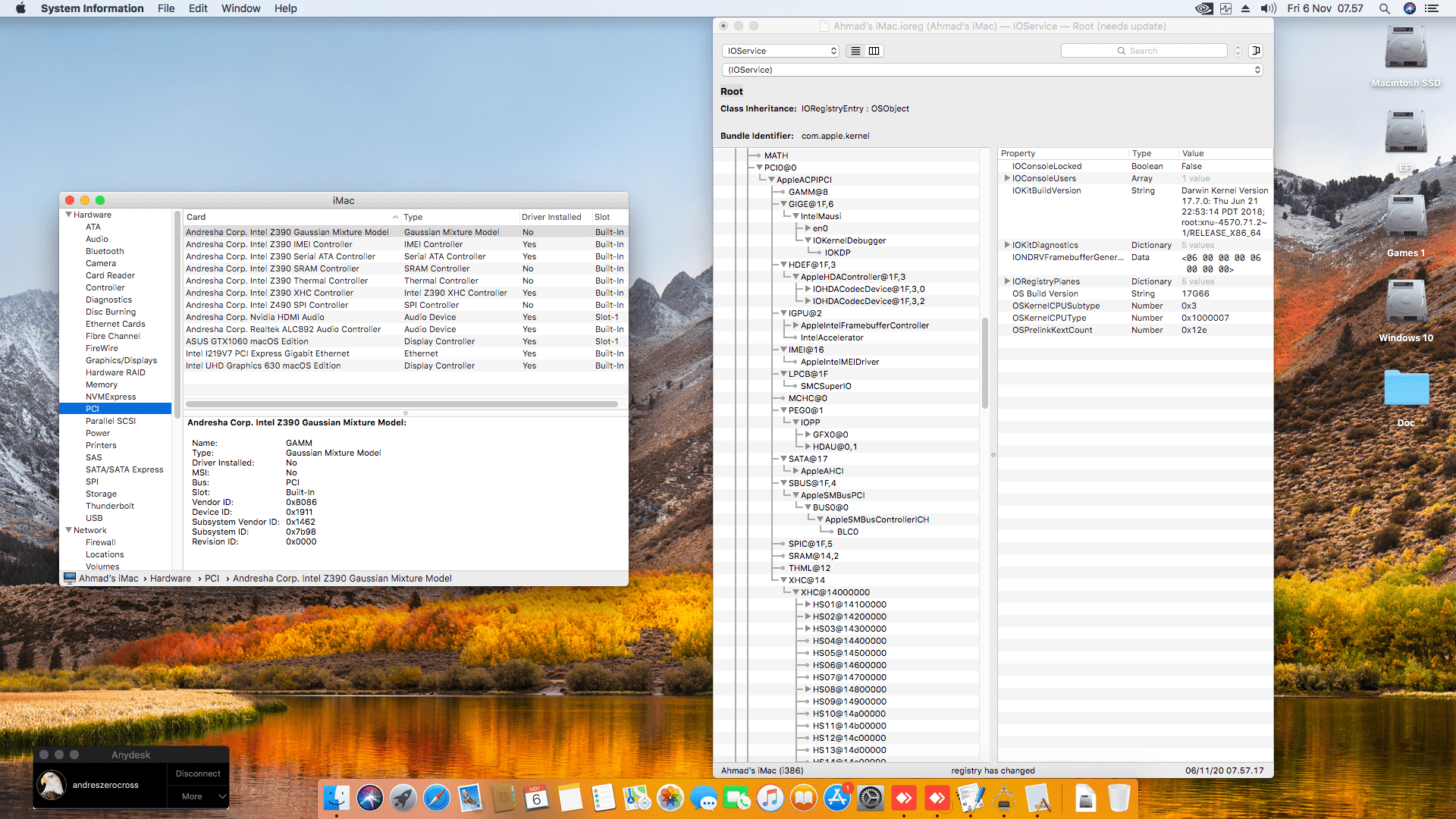 MSI Z390 A Pro + Intel Core i7 8700K + Asus GTX 1060   OpenCore 8
