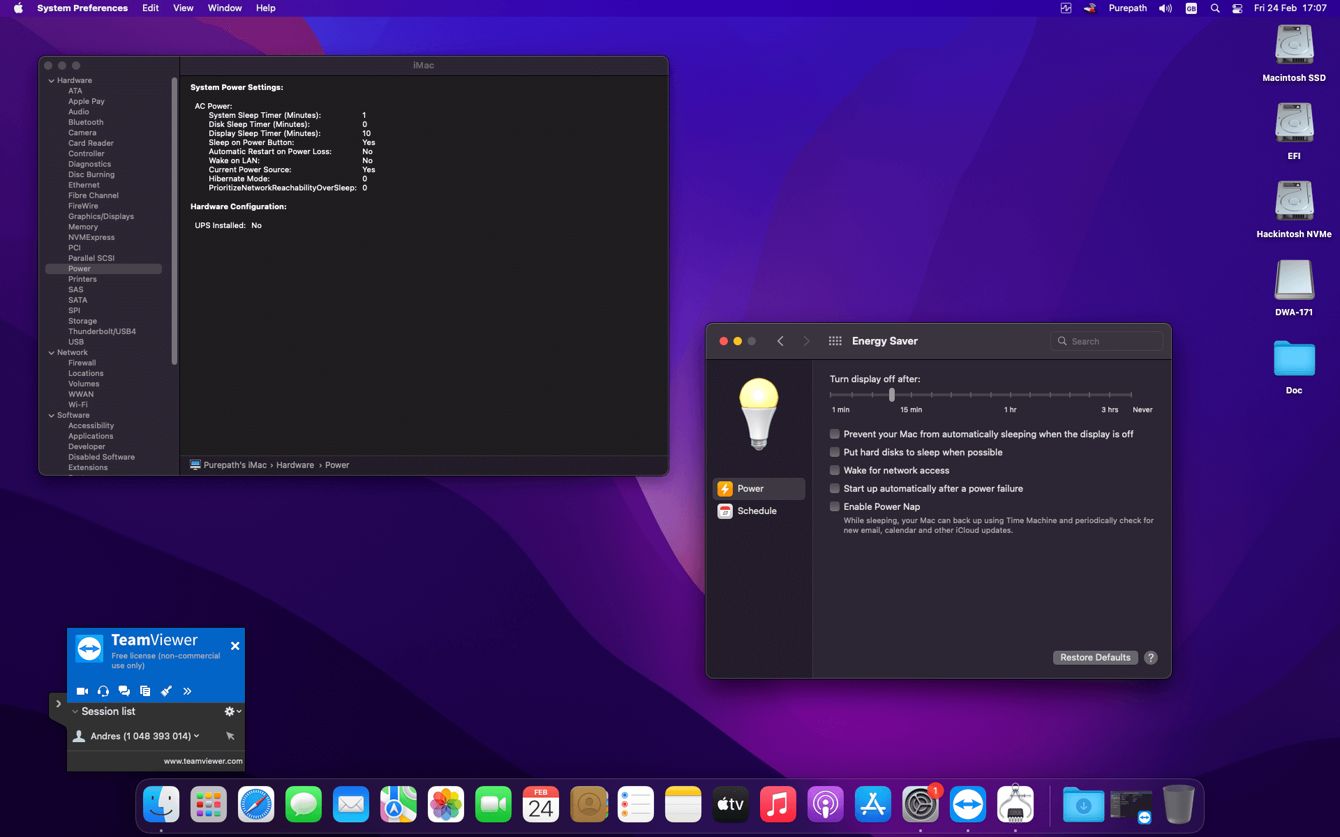 Asrock Z370 Extreme 4 + Intel Core i7 8700K + Sapphire Vega 56   OpenCore 7