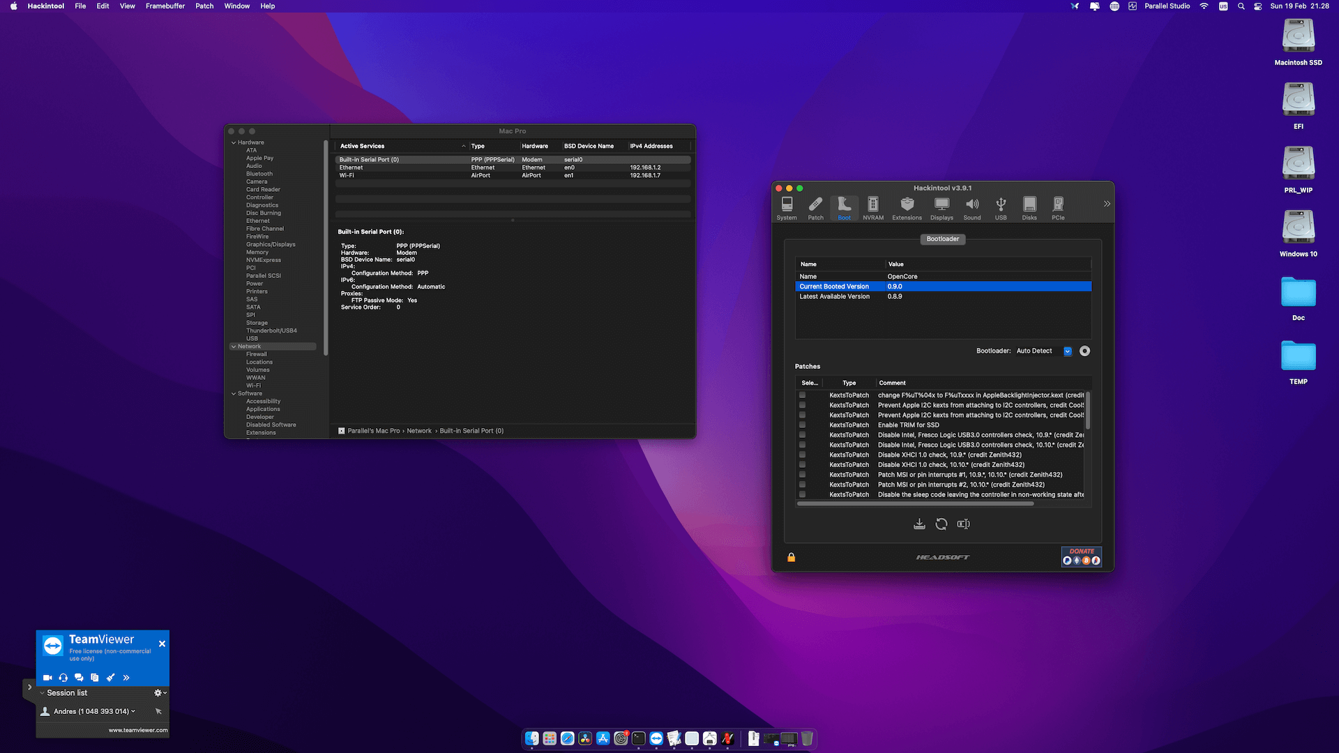 Asus Prime Z690 P D4 + Intel Core i7 12700K + Sapphire RX 6900 XT   OpenCore 8