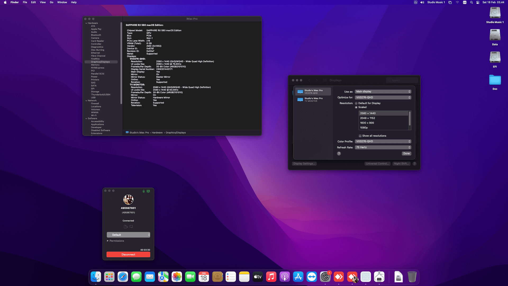 Gigabyte Z390 Designare + Intel Core i7 9700K + Sapphire RX 580 2nd   OpenCore 4